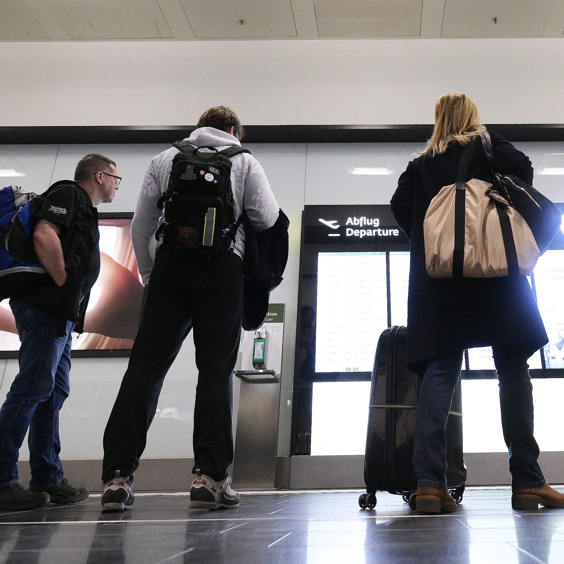 Aufgrund der Streiks in Deutschland fallen auch in Wien 26 Flüge aus.