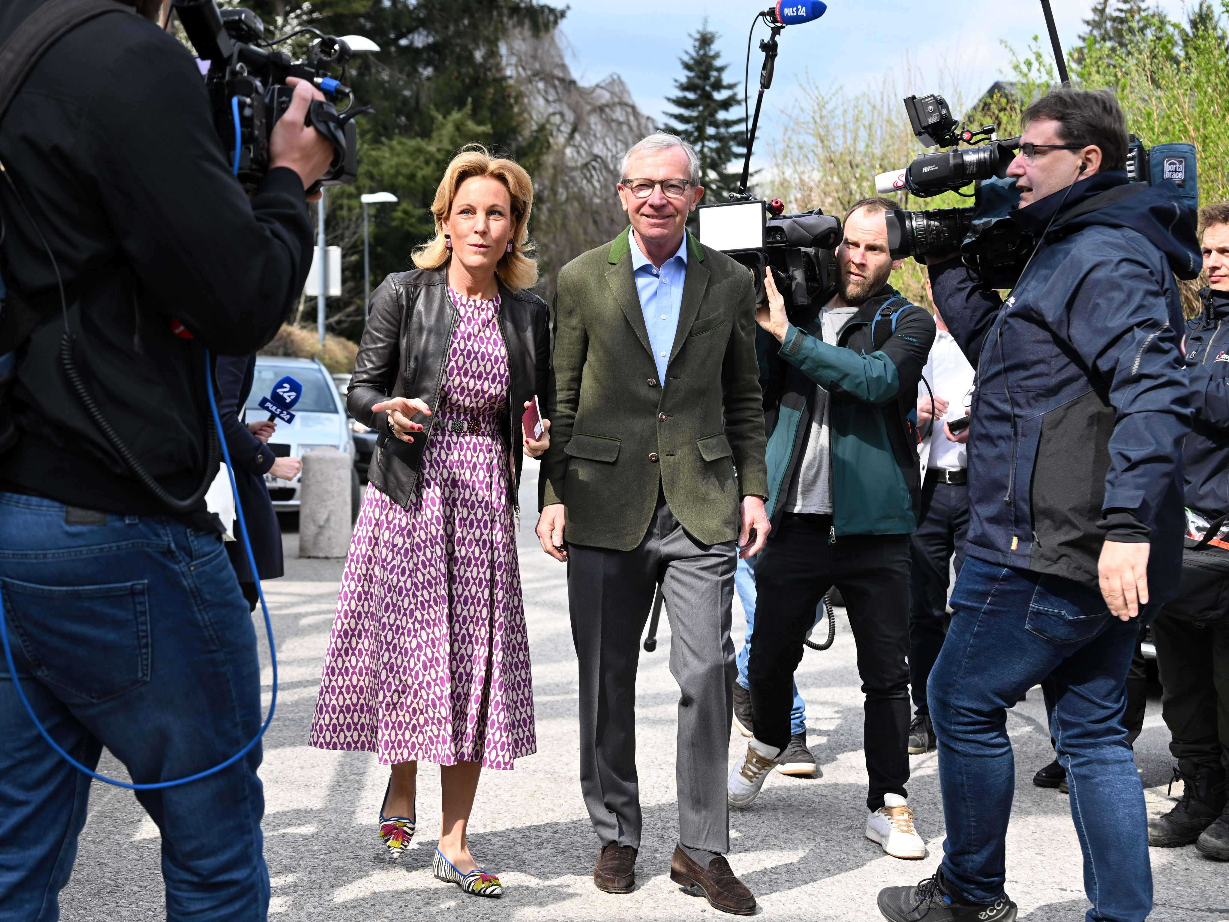 Haslauer rechnet mit einem schlechteren Wahlergebnis als 2018.