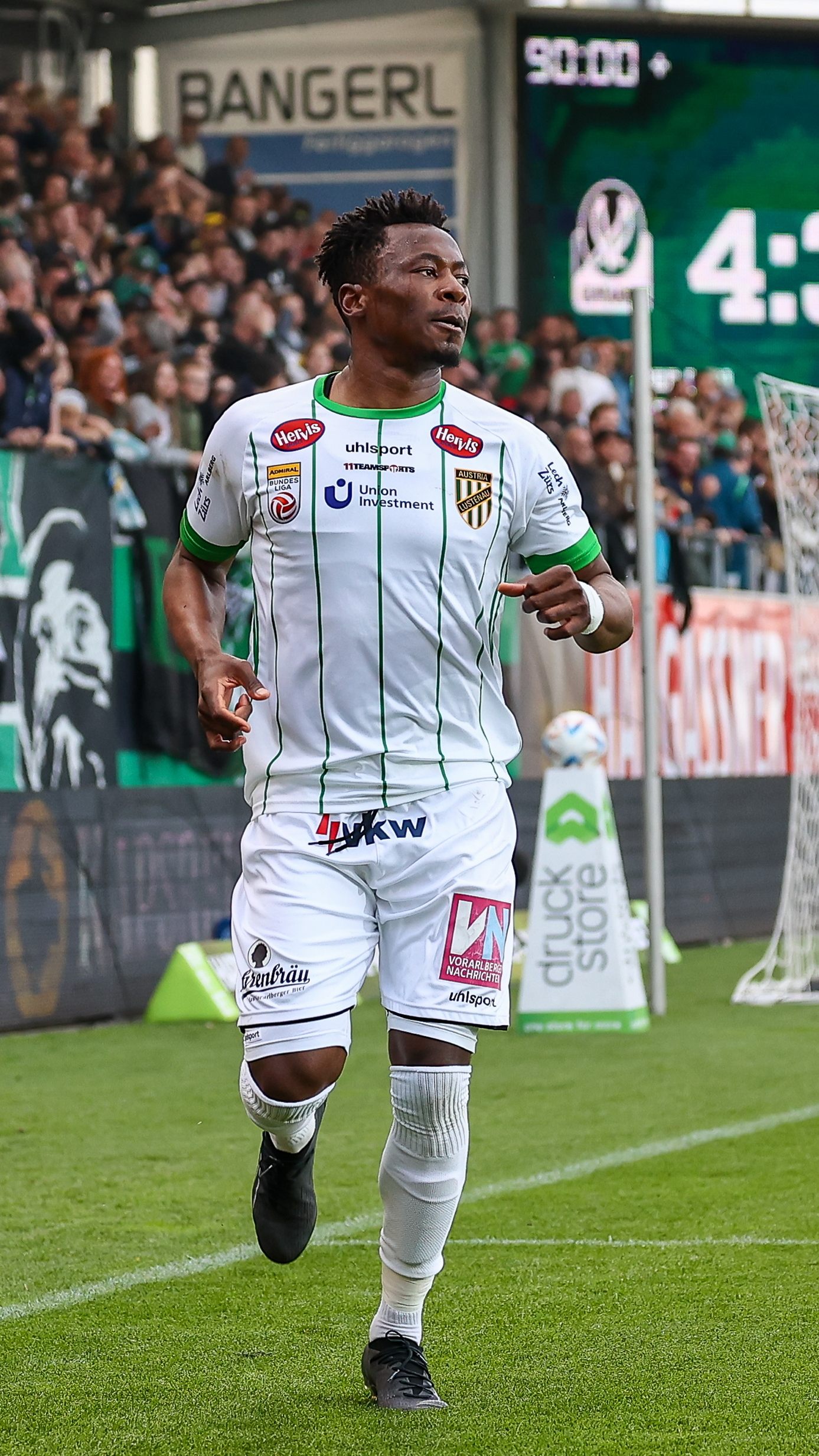 Cheukoua erzielte das späte 4:4 für die Lustenauer.