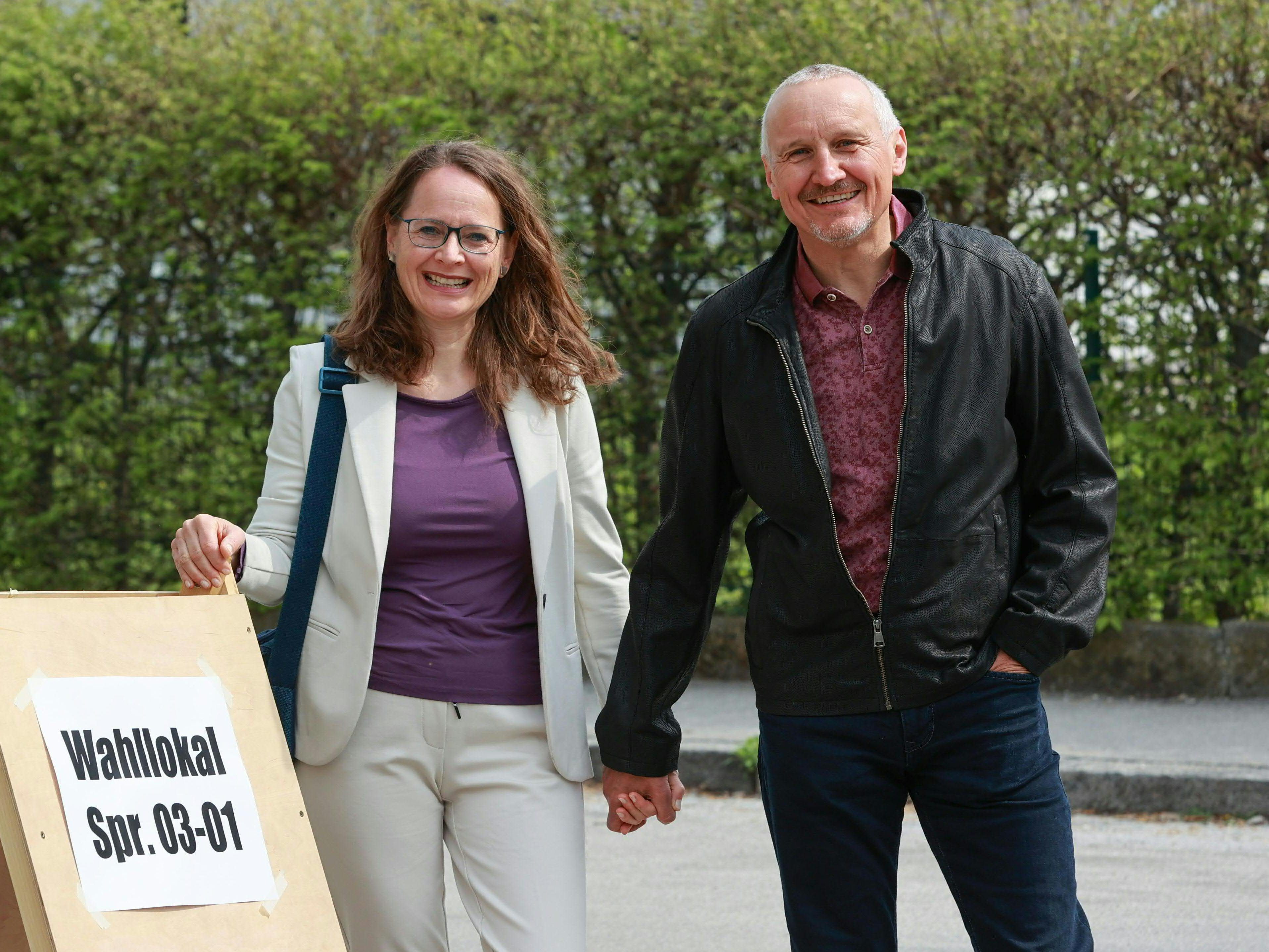 Die Stimmung bei den Grünen ist am Wahltag laut Berthold gut. Die Stimmung bei den Grünen ist am Wahltag laut Berthold gut.
