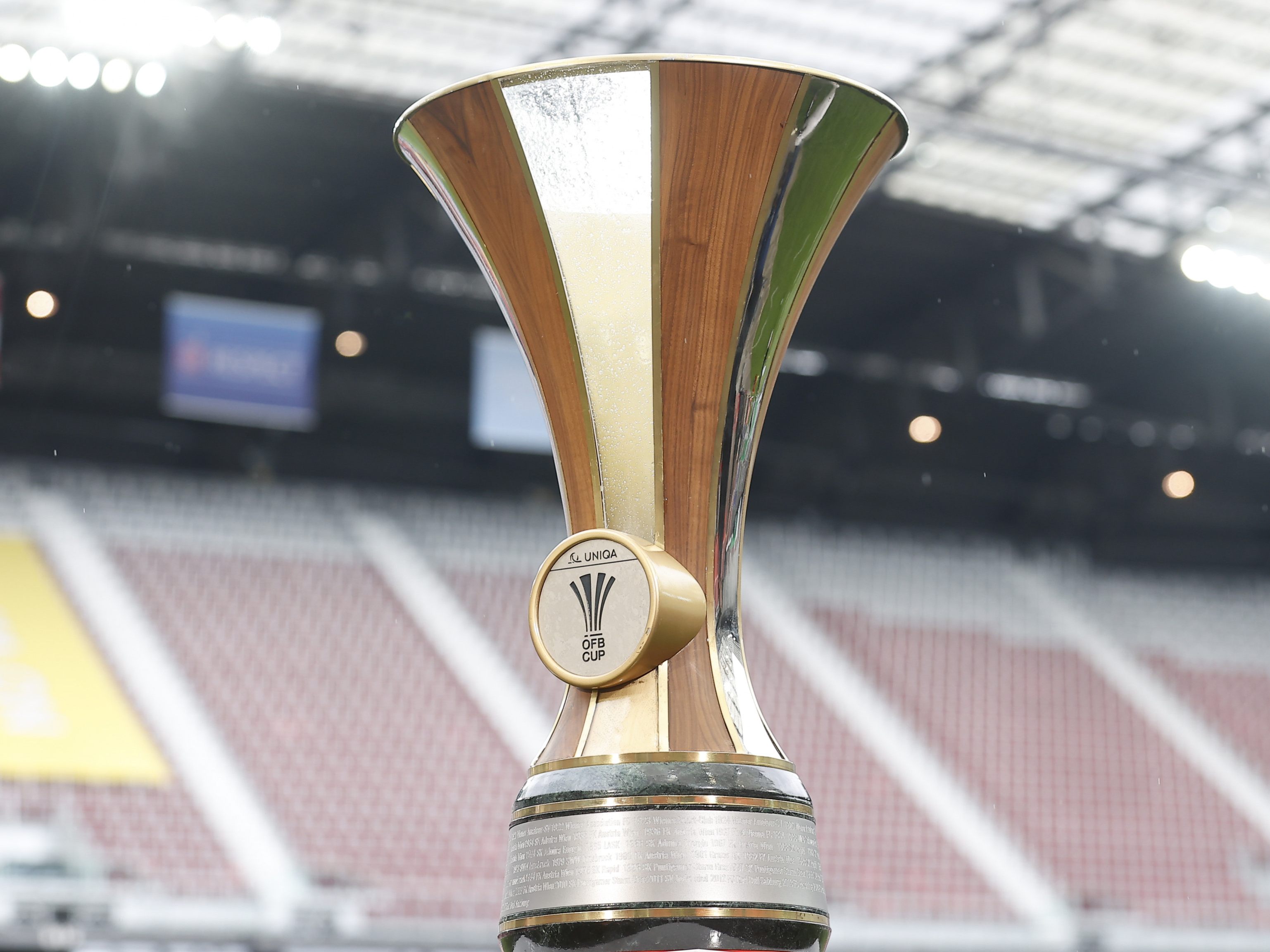 Am 30. April findet das ÖFB-Cup-Finale in Klagenfurt statt. Am 30. April findet das ÖFB-Cup-Finale in Klagenfurt statt.
