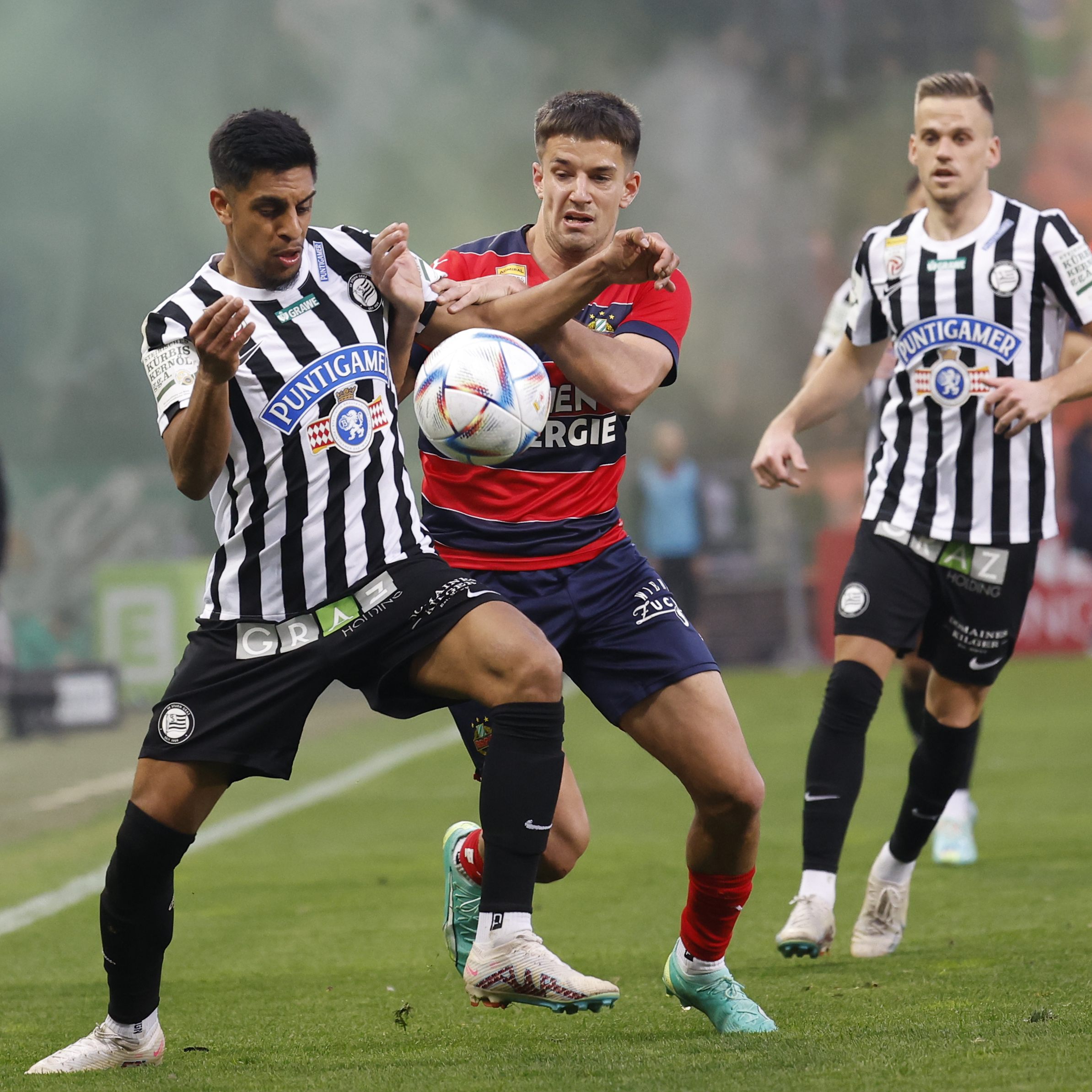 Sturm Graz siegte gegen Rapid Wien.