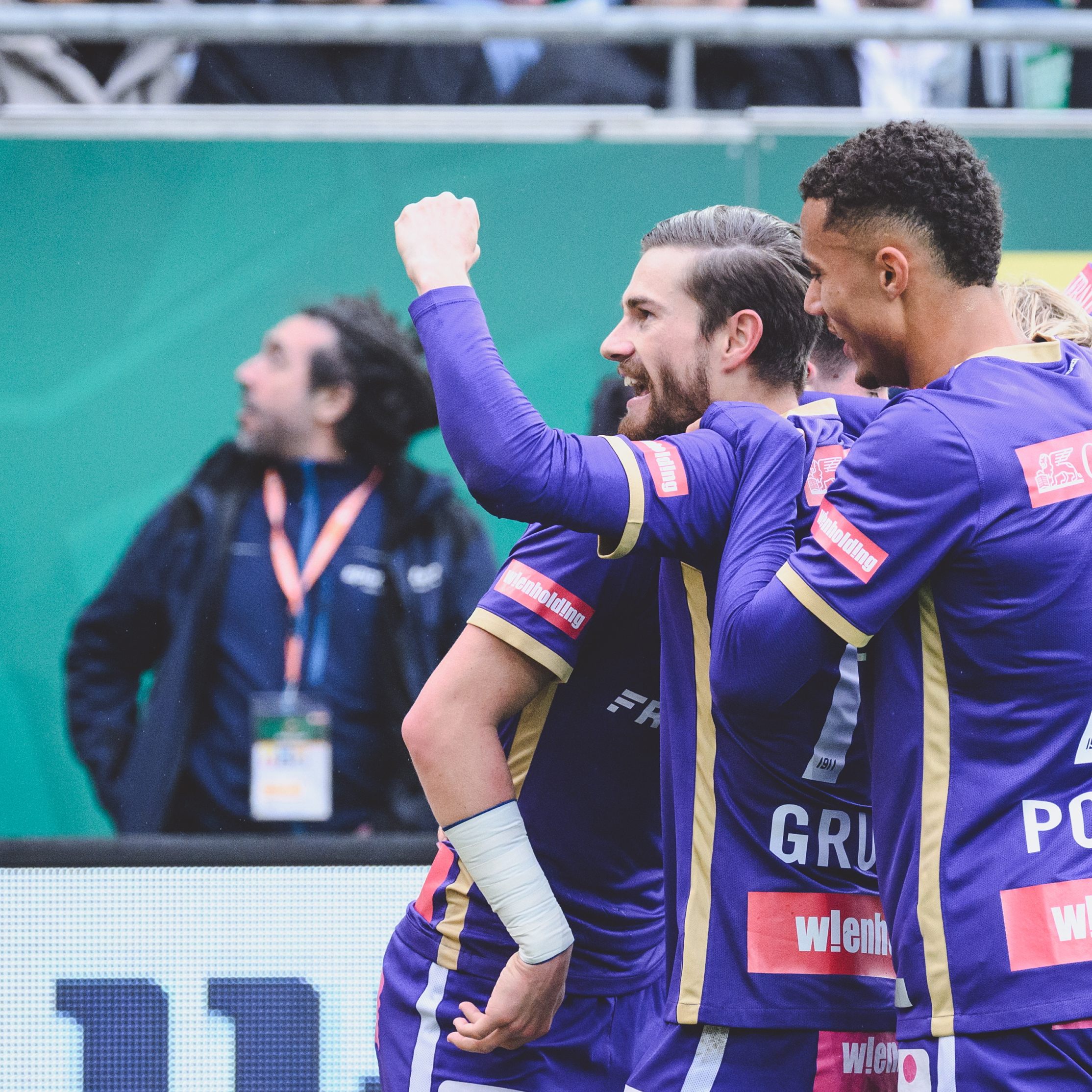 Die Wiener Austria will gegen Klagenfurt jubeln.