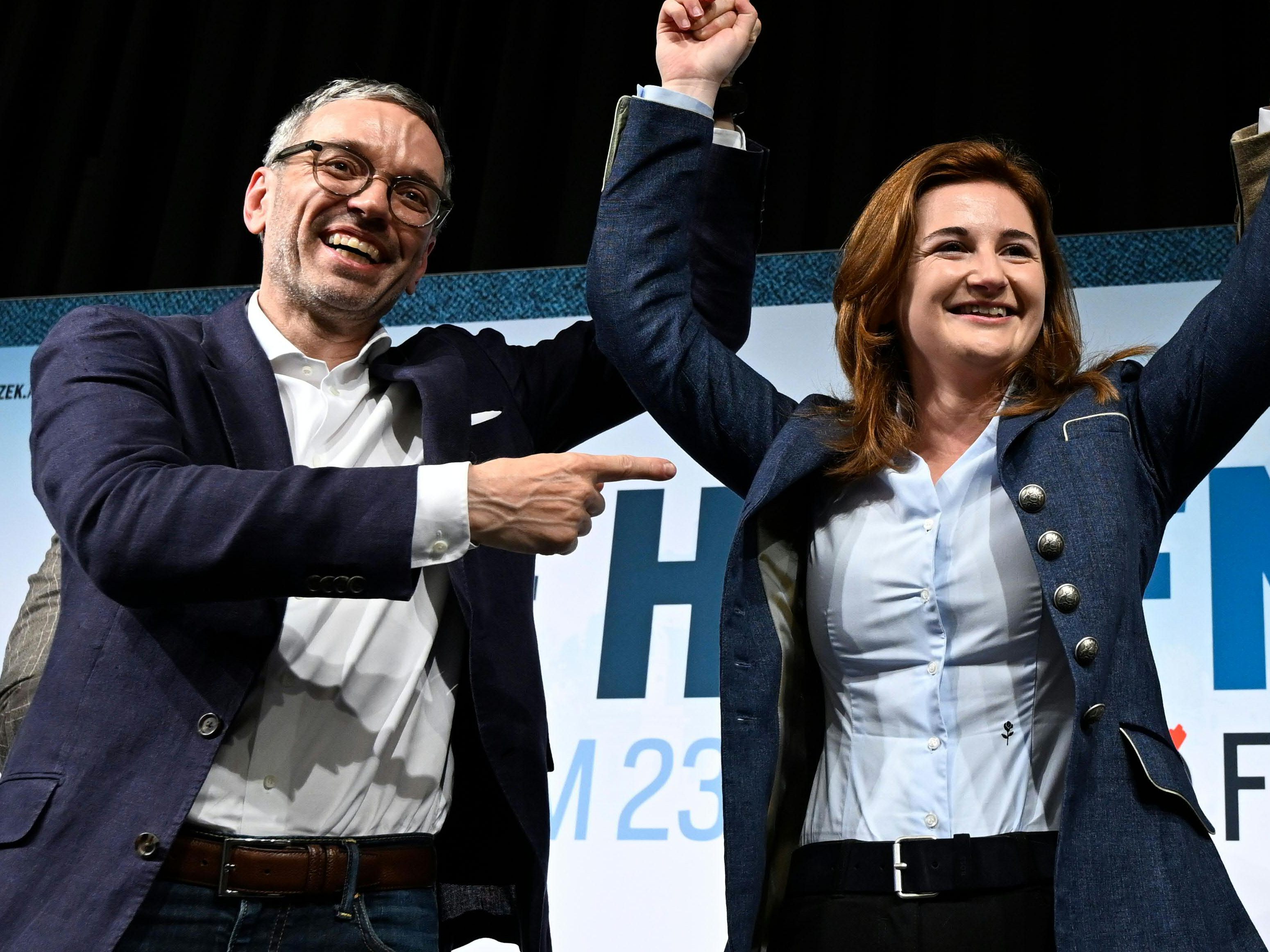 Für Kickl ist eine Bundesregierung unter blauer Führung das nächste Ziel. Für Kickl ist eine Bundesregierung unter blauer Führung das nächste Ziel.