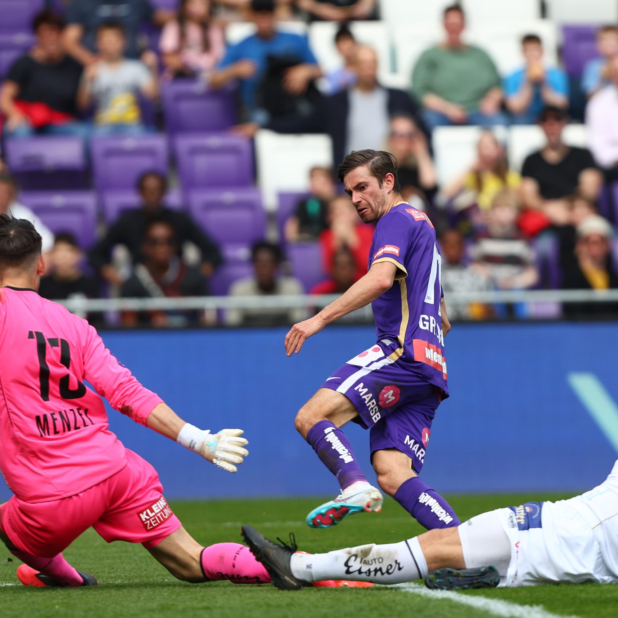 Wiener Austria verlor gegen Austria Klagenfurt.