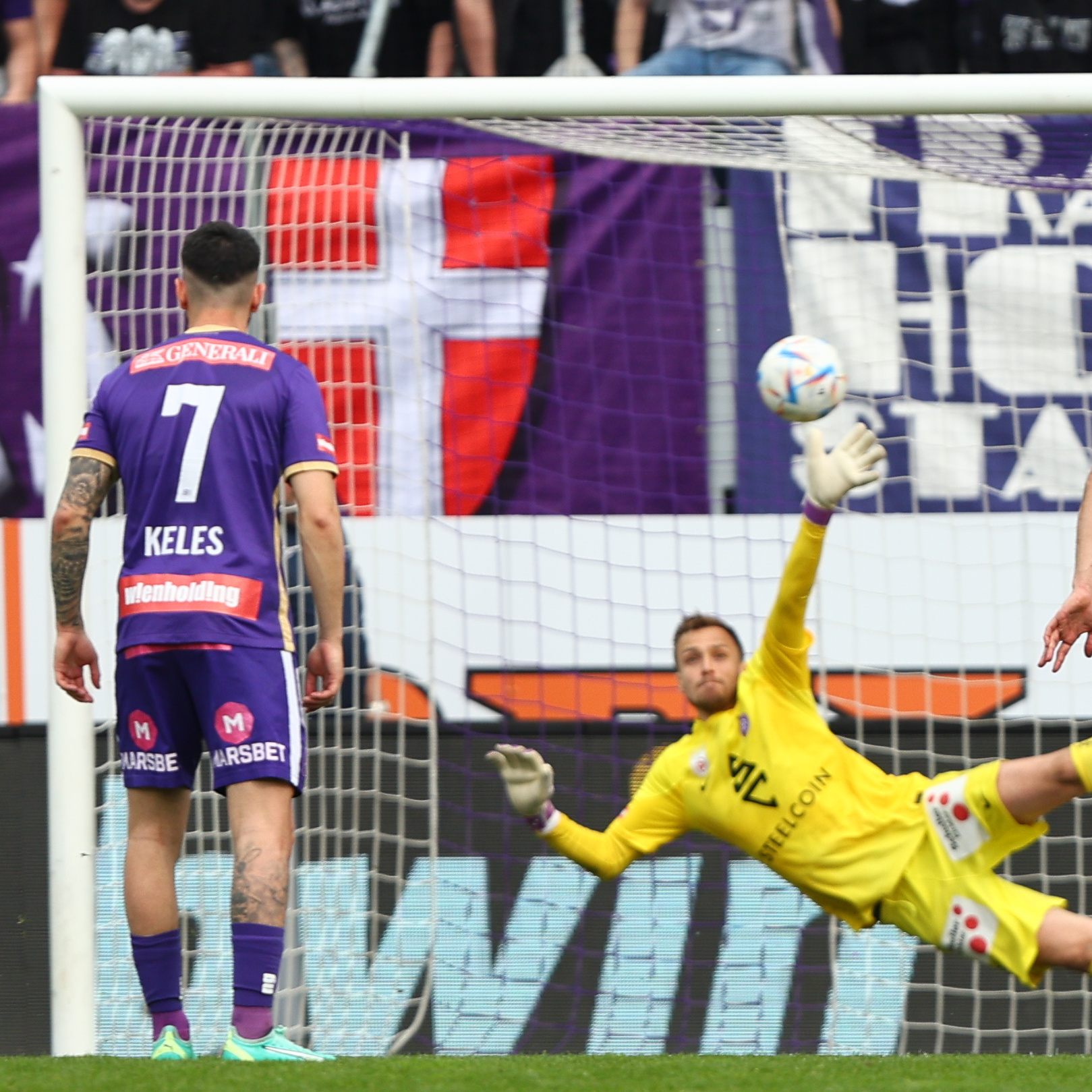 Austria Wien verlor gegen Austria Klagenfurt.