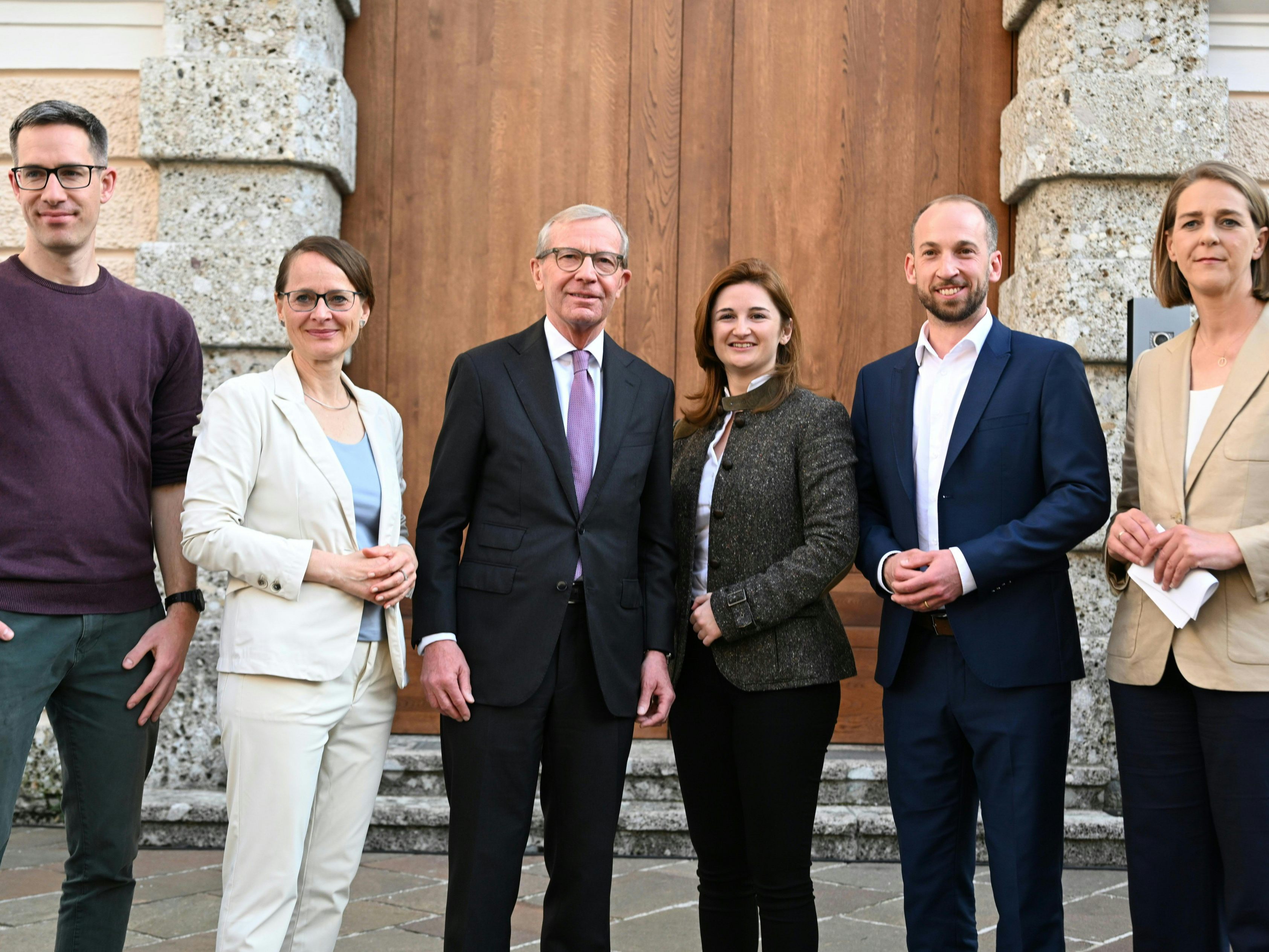 Die Spitzenkandidaten bei der Salzburg-Wahl. Die Spitzenkandidaten bei der Salzburg-Wahl.