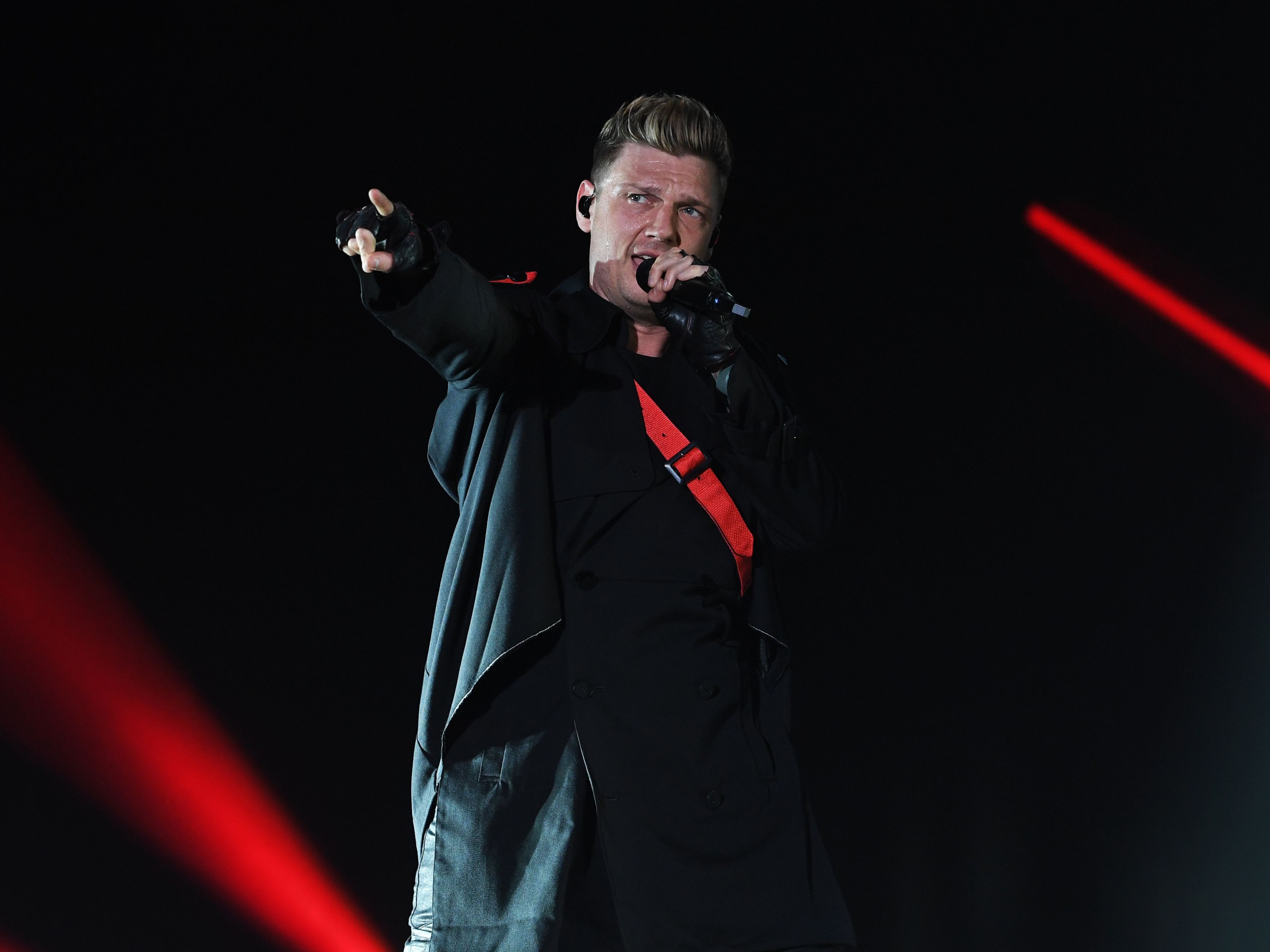 Nick Carter im Jahr 2020. Nick Carter im Jahr 2020.