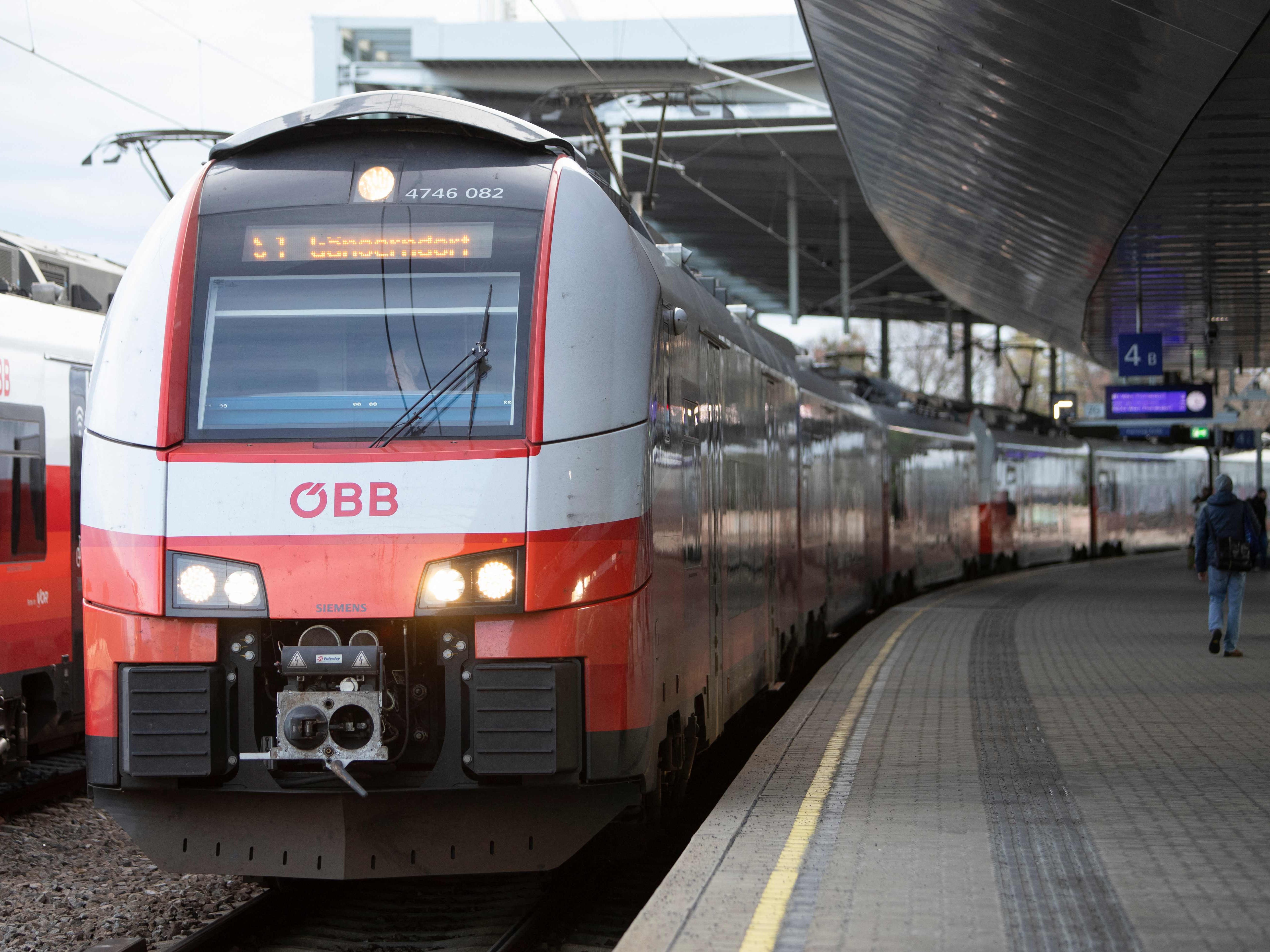 Im Umkreis von Wien stehen die Züge still