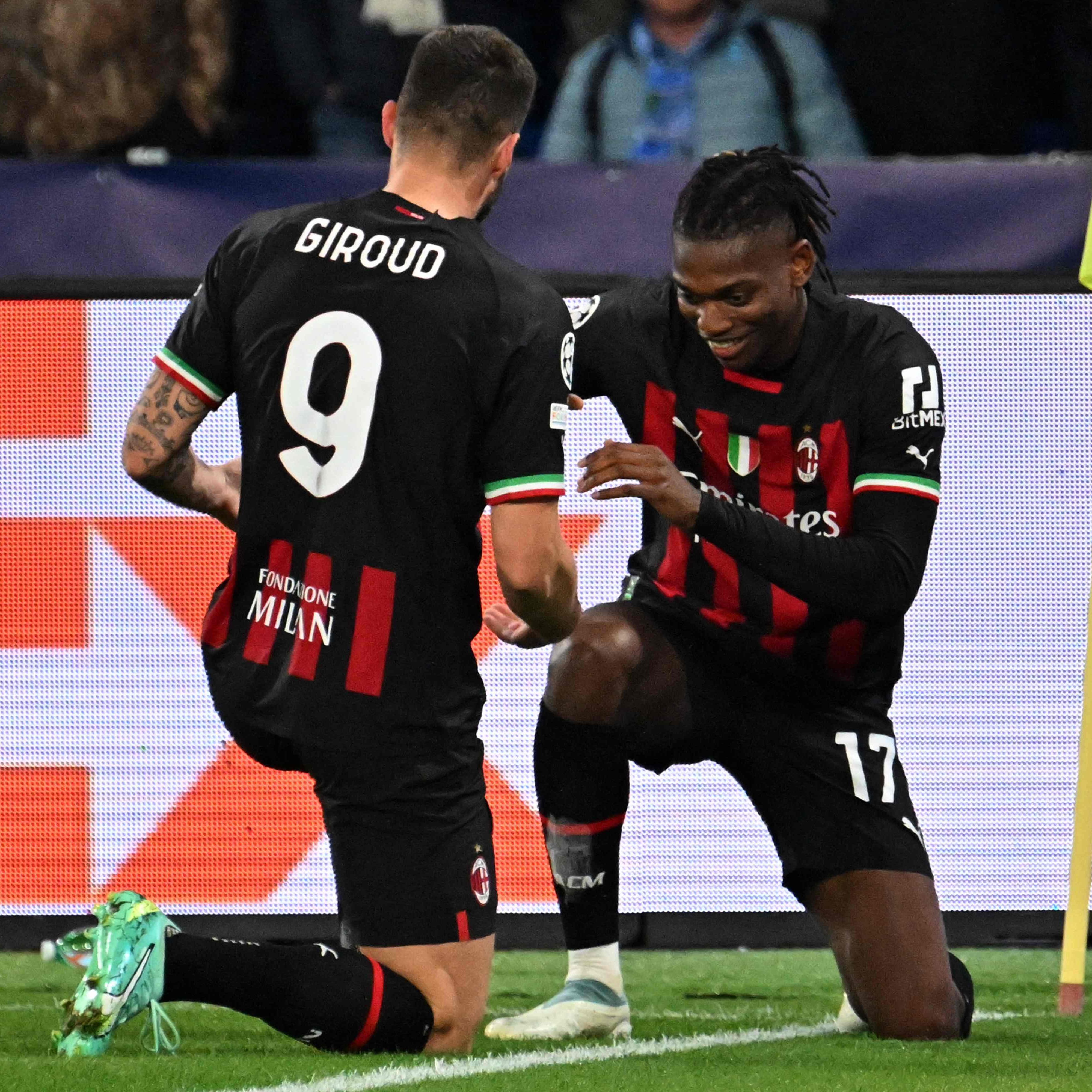 Giroud und Leao entschieden das heutige Spiel für den AC Milan.