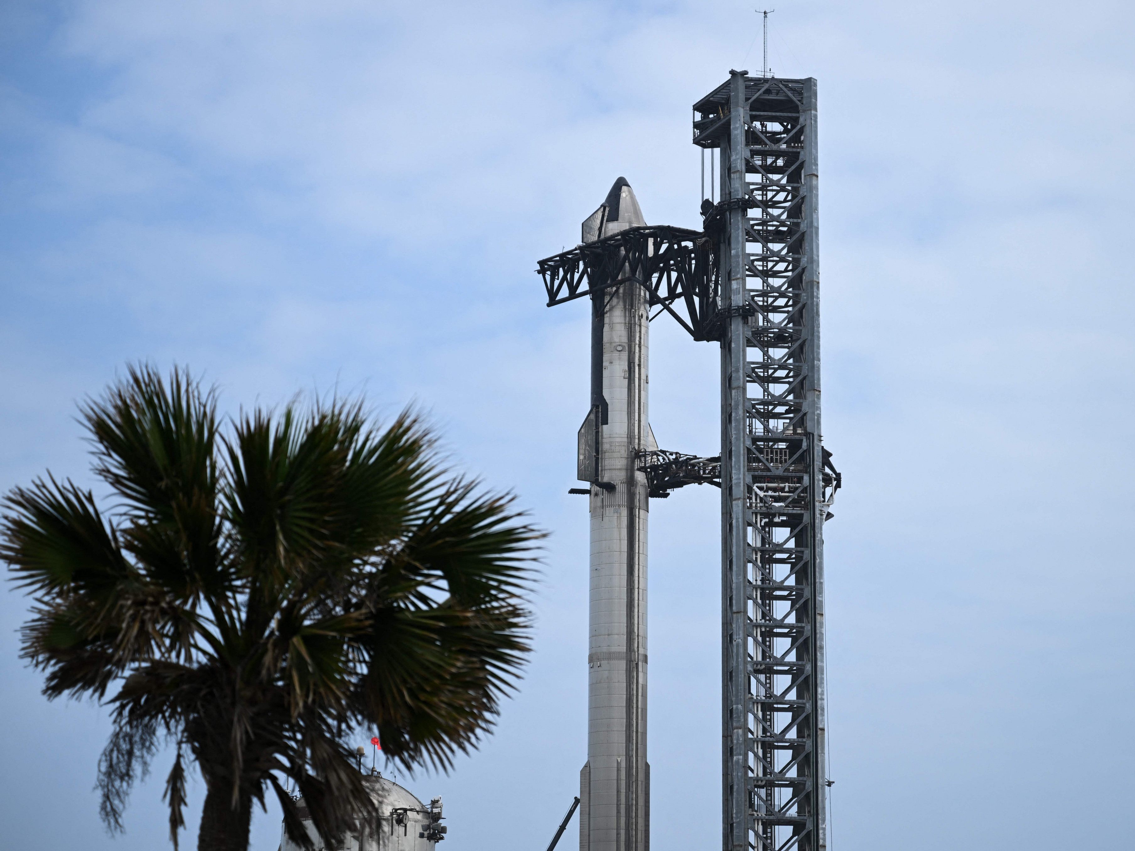 Am Donnerstag soll die Starship-Rakete von SpaceX abheben. Am Donnerstag soll die Starship-Rakete von SpaceX abheben.
