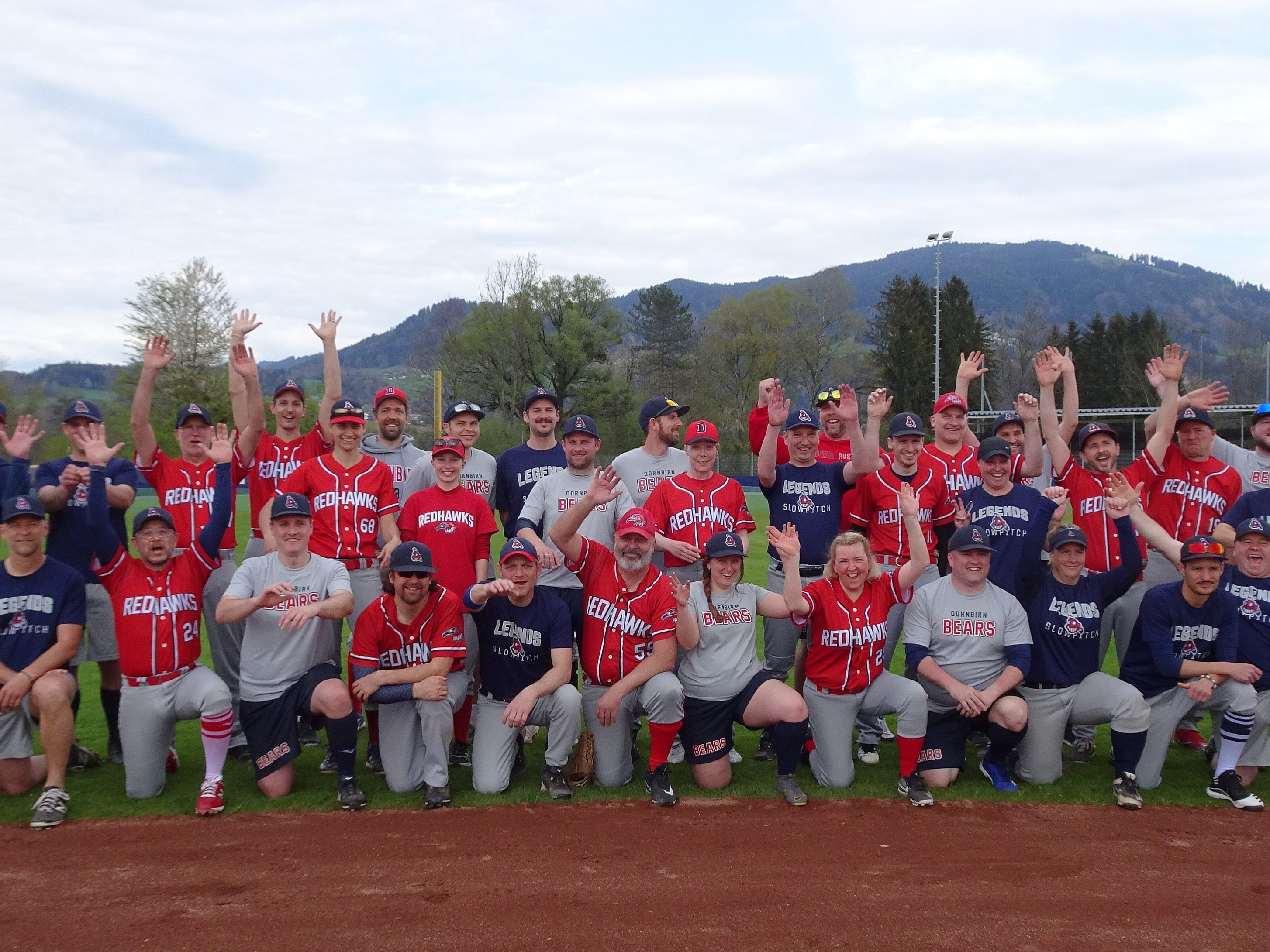 Die drei Softballteams der Dornbirn Indians stehen vor allem für Spaß und Begeisterung für den Baseballsport.