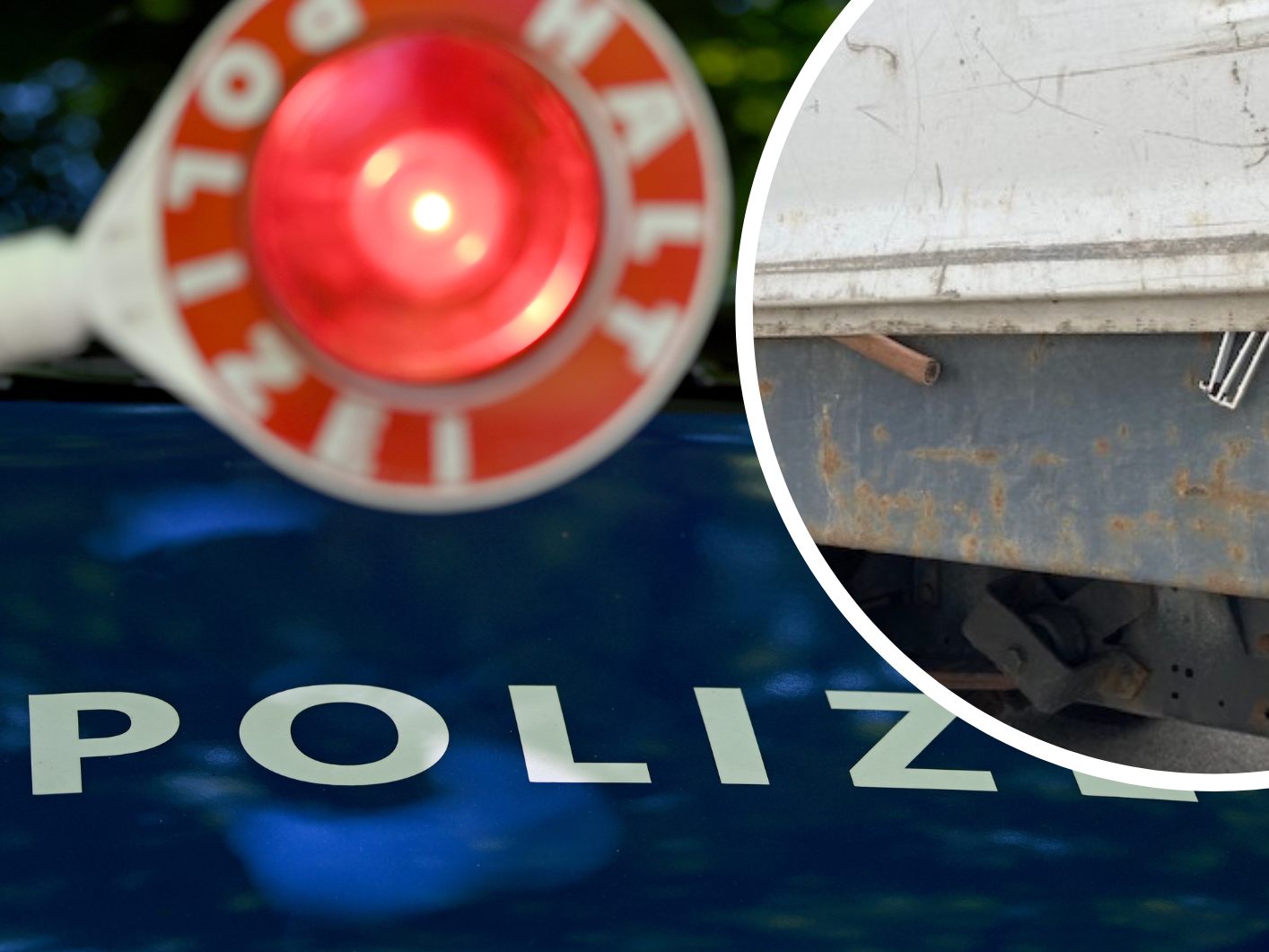 In Stockerau wurde ein massiv überladener Lkw gestoppt. In Stockerau wurde ein massiv überladener Lkw gestoppt.