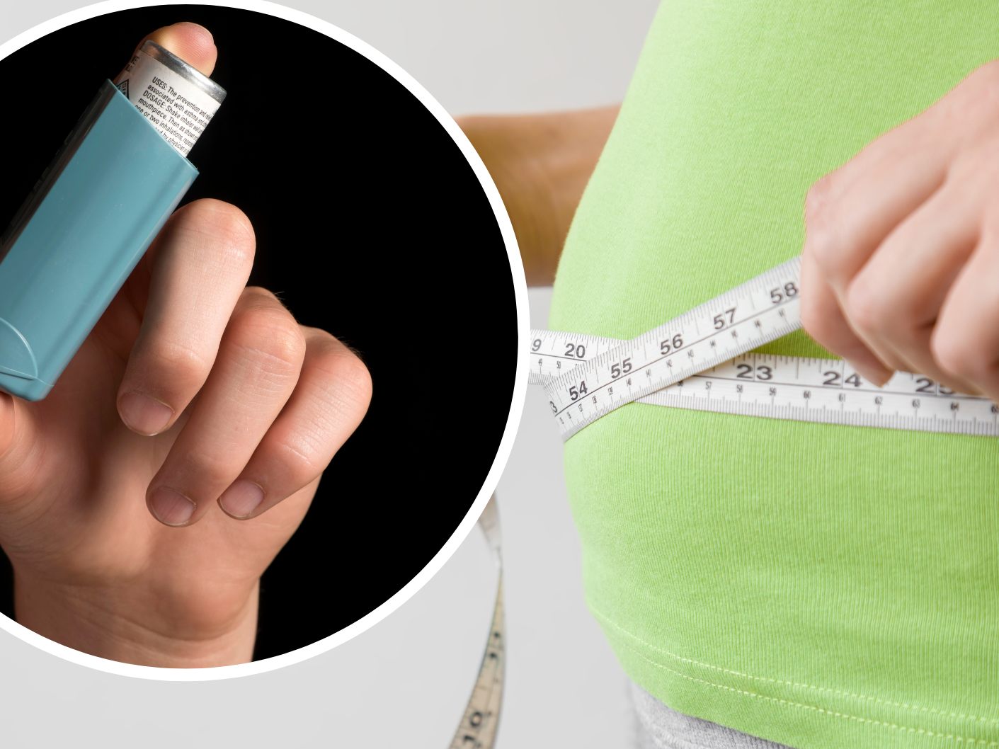 Laut neuesten Ergebnissen gibt es womöglich einen Zusammenhang zwischen Asthma und Übergewicht.