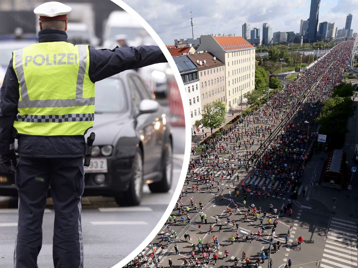 Alle Straßensperren und Umleitungen rund um den Wien Marathon 2023 im Überblick.