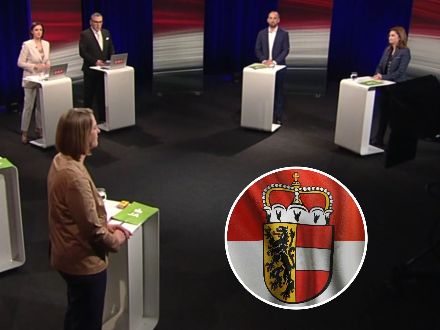Die ORF-Diskussion vor der Salzburger Landtagswahl konnte die Koalitionsfrage nicht lösen.