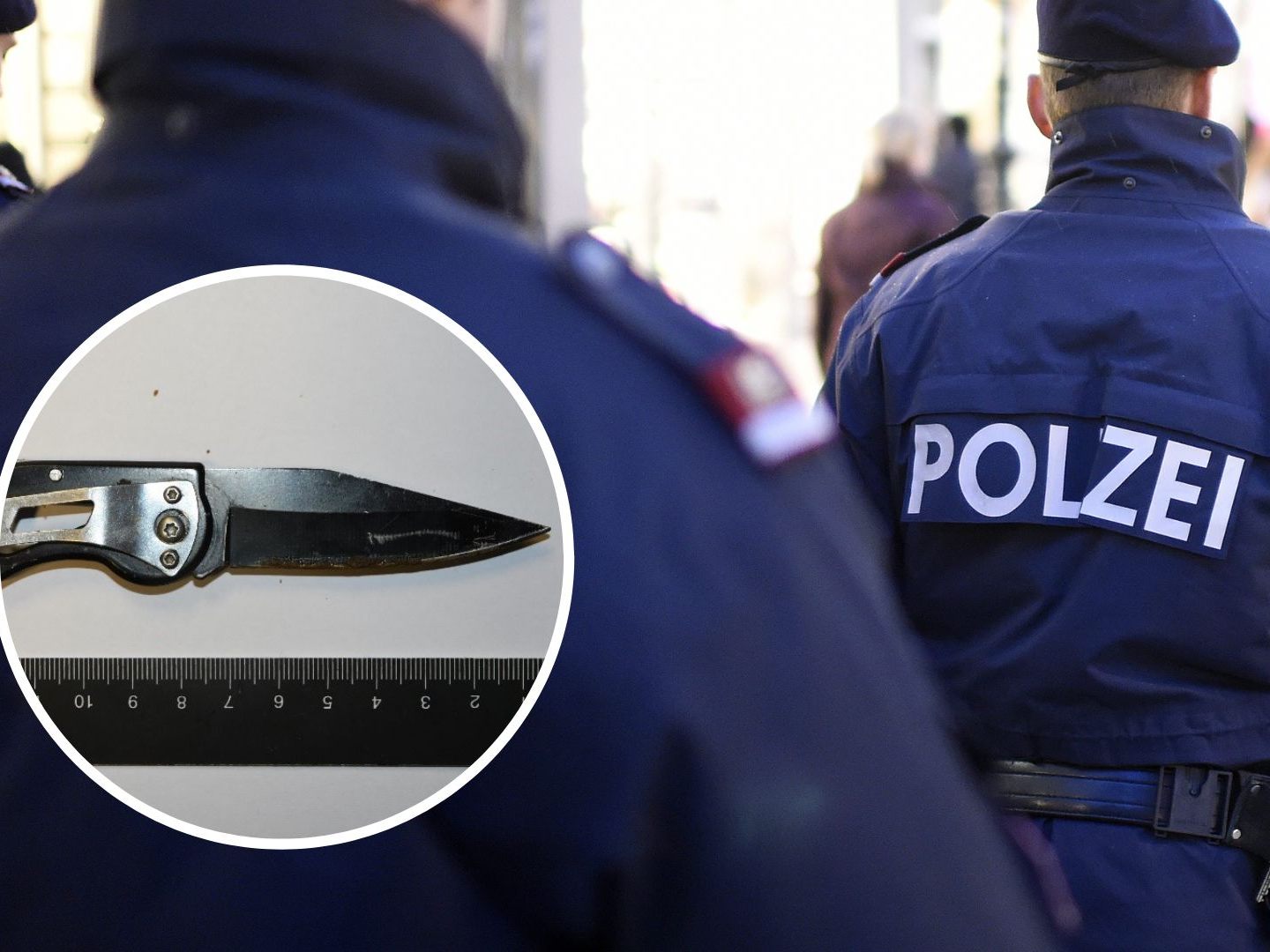 Die Polizei nahm die zwei Tatverdächtigen fest. Die Polizei nahm die zwei Tatverdächtigen fest.