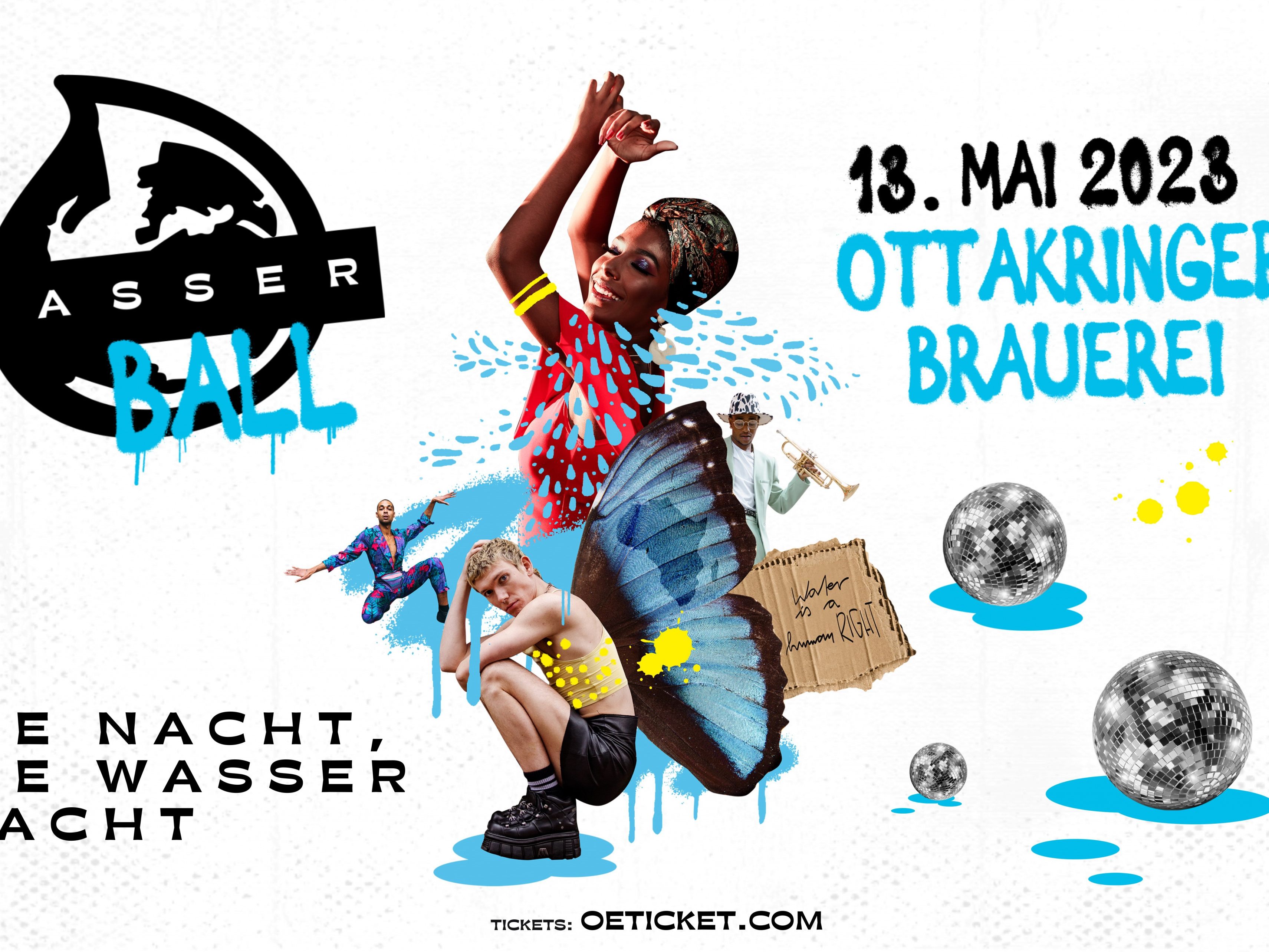 Ort des "Viva con Agua Wasserballs"ist die Ottakringer Brauerei in Wien. Ort des "Viva con Agua Wasserballs"ist die Ottakringer Brauerei in Wien.