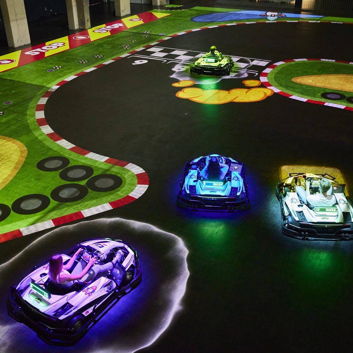 "BattleKart" bringt Mario Kart in die echte Welt. Jetzt auch in Wien.