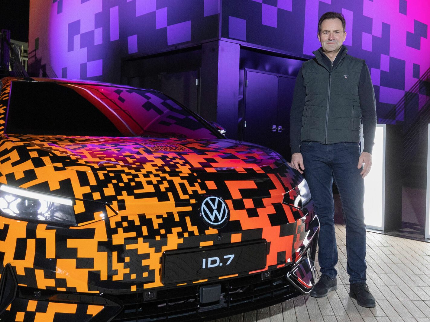 Volkswagen zeigt neue Limousine ID.7 - Ausbau der Elektroreihe. Volkswagen zeigt neue Limousine ID.7 - Ausbau der Elektroreihe.