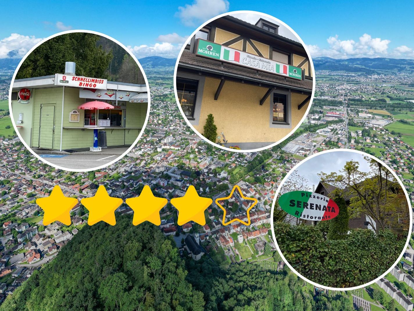 Wie bewerten Gäste beliebte Lokale in Hohenems?