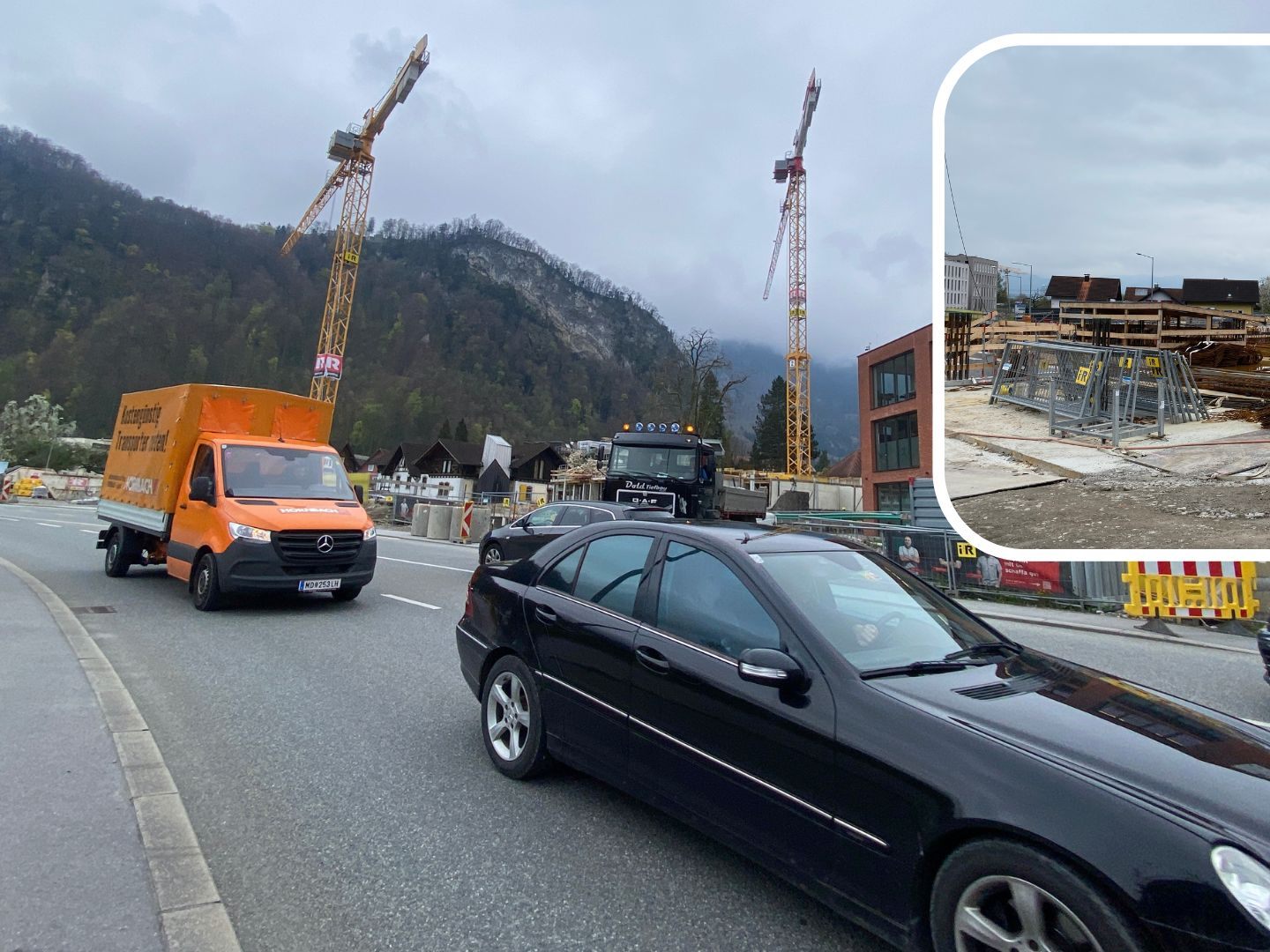 Was aktuell beim Rathausquartier passiert.