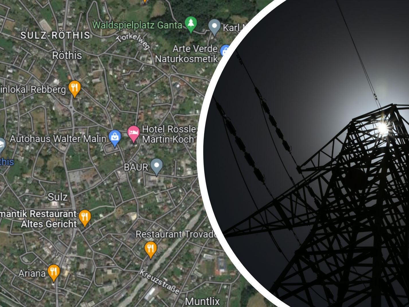 Am Donnerstagabend kam es in Röthis und Sulz zu einem Stromausfall. Am Donnerstagabend kam es in Röthis und Sulz zu einem Stromausfall.