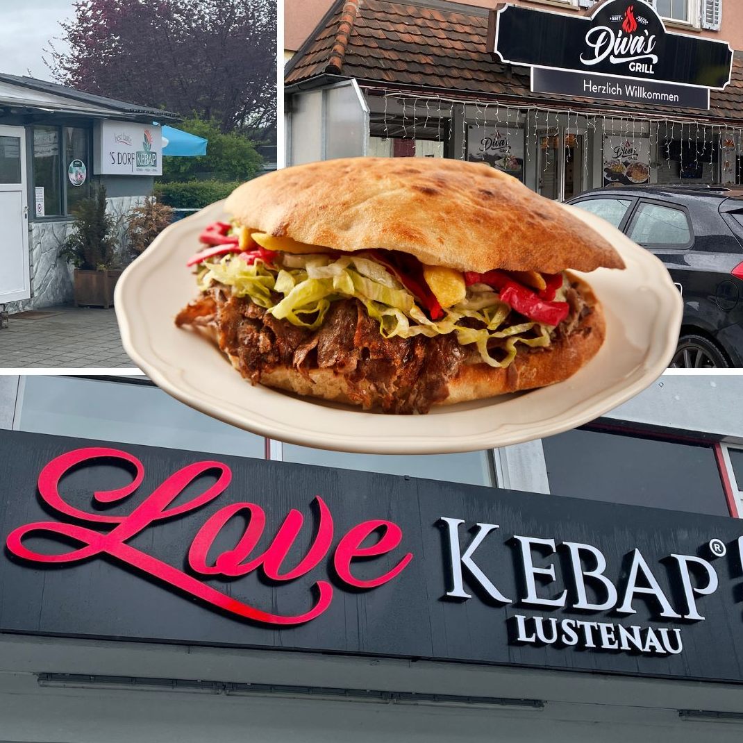 Die Top 3 Döner-Lokale in Lustenau.