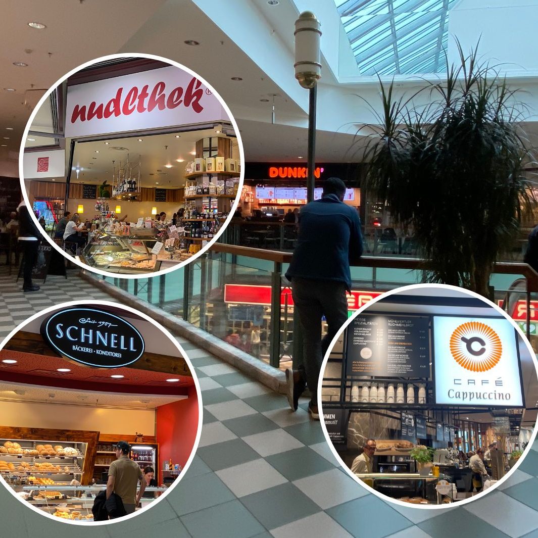 Wie werden die Lokale im Messepark von Gästen bewertet?