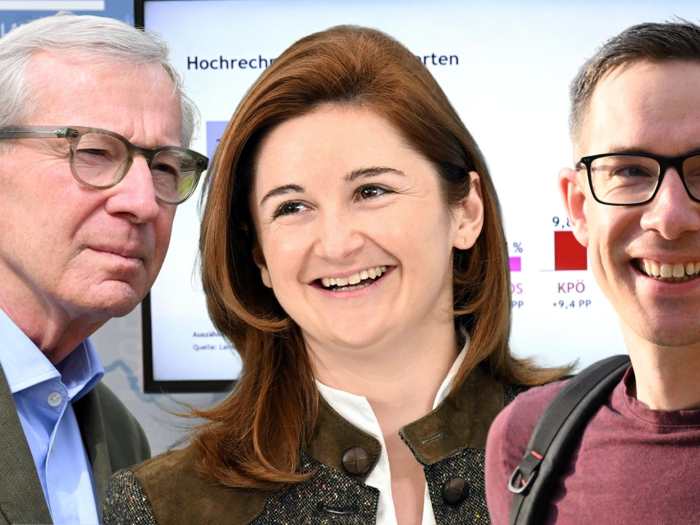 FPÖ nur knapp hinter ÖVP