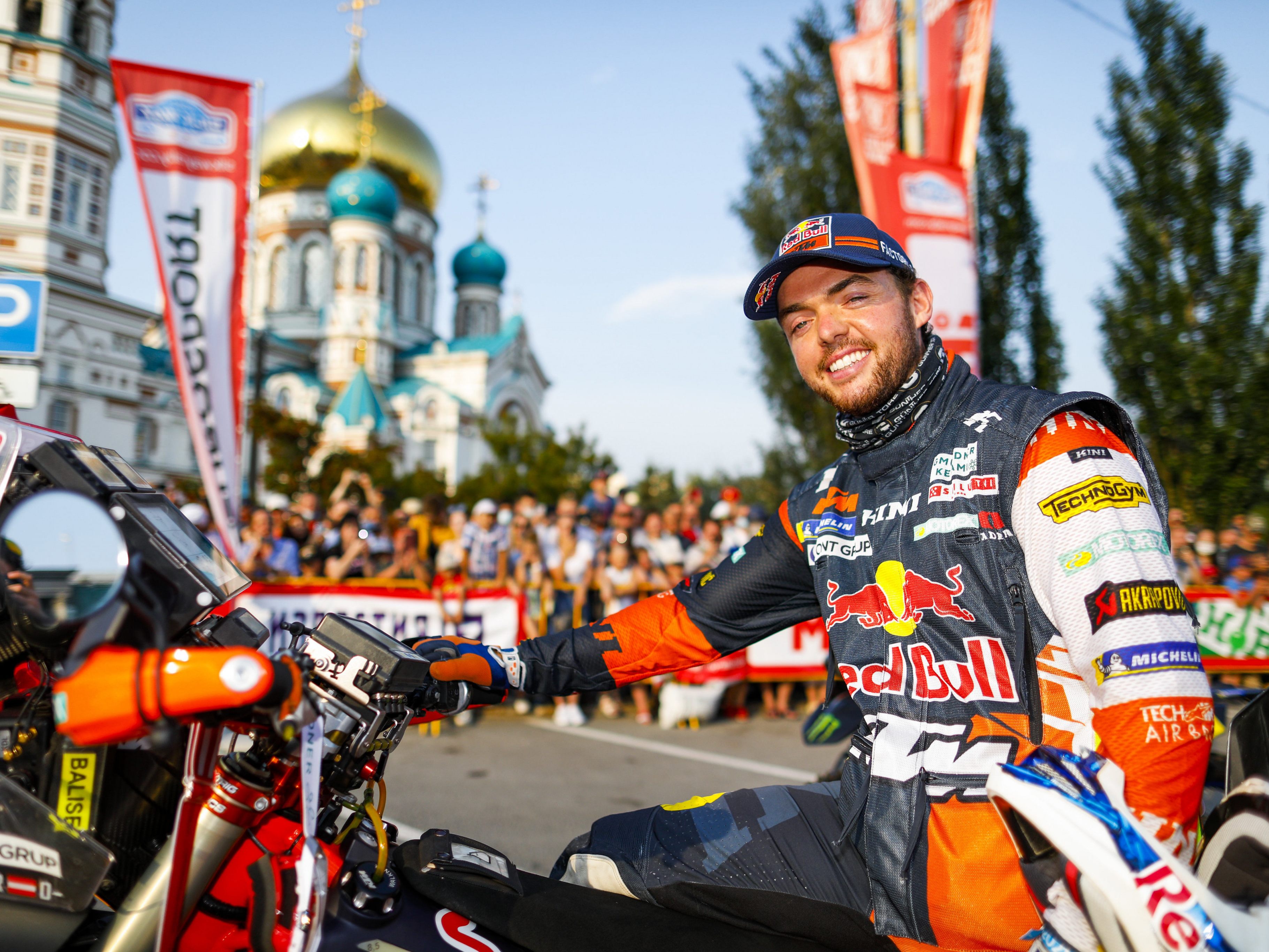 Die Maschine von Matthias Walkner kann auch kochen. Die Maschine von Matthias Walkner kann auch kochen.