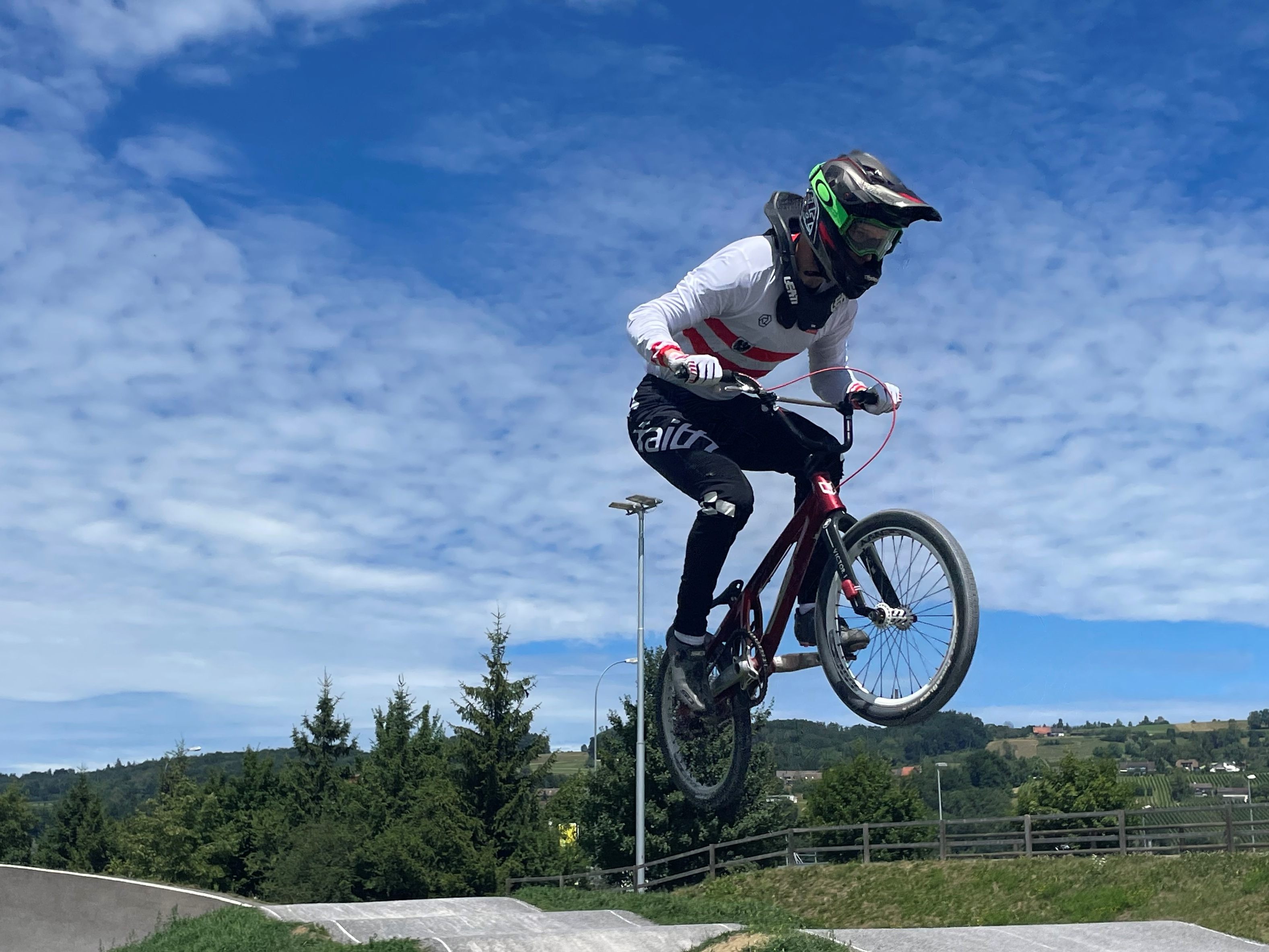 Bjarne Schedler in voller Action Bjarne Schedler in voller Action