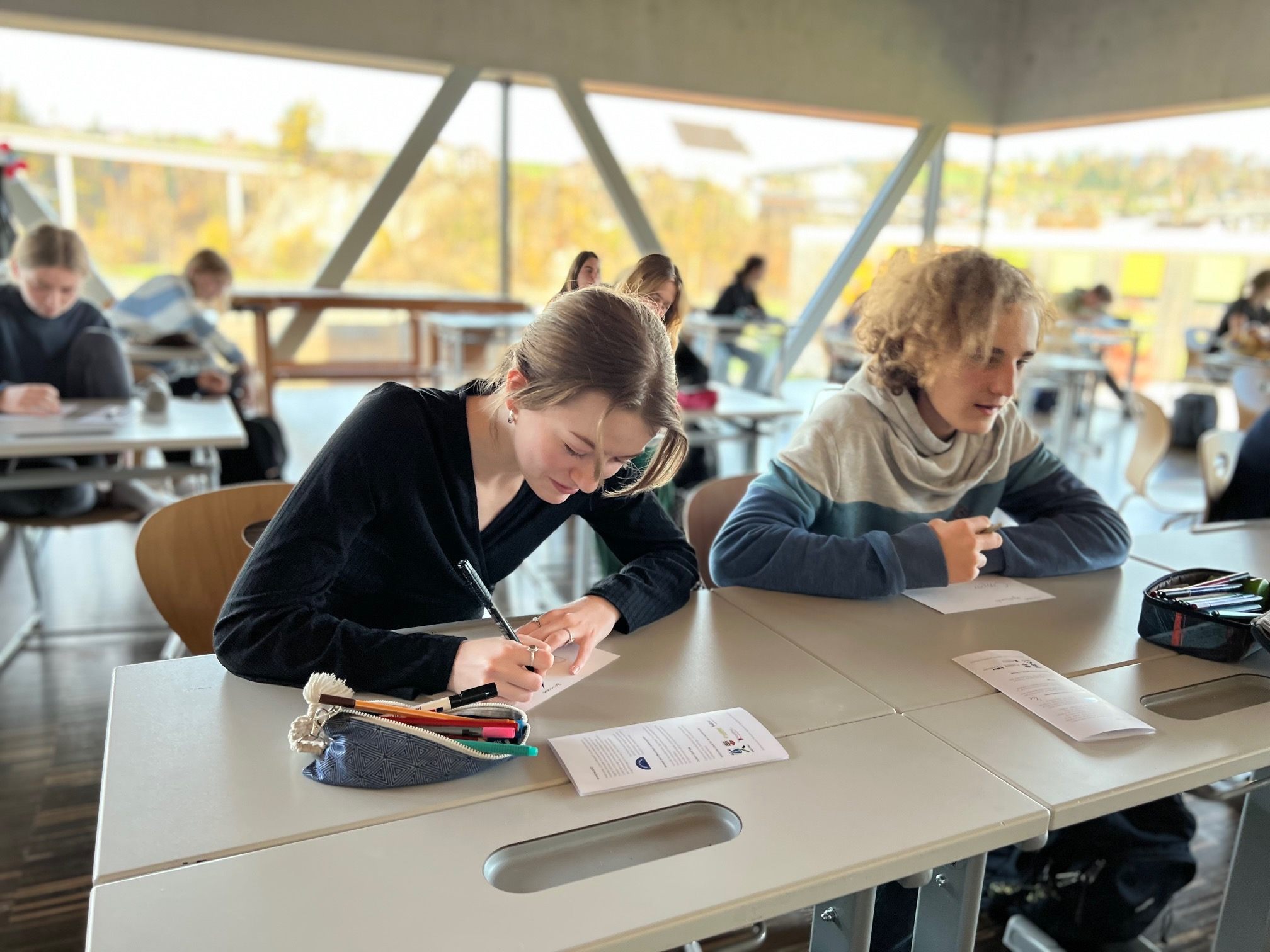 BORG-Schüler*innen schrieben Gedichte „Vom Finden“, über das Leben, die Liebe, den Krieg.