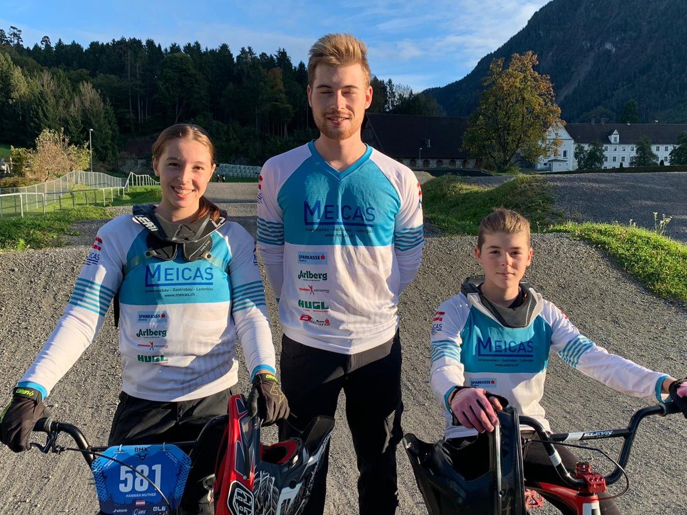 Hannah, Noah und Valentin Muther in Echichens Hannah, Noah und Valentin Muther in Echichens