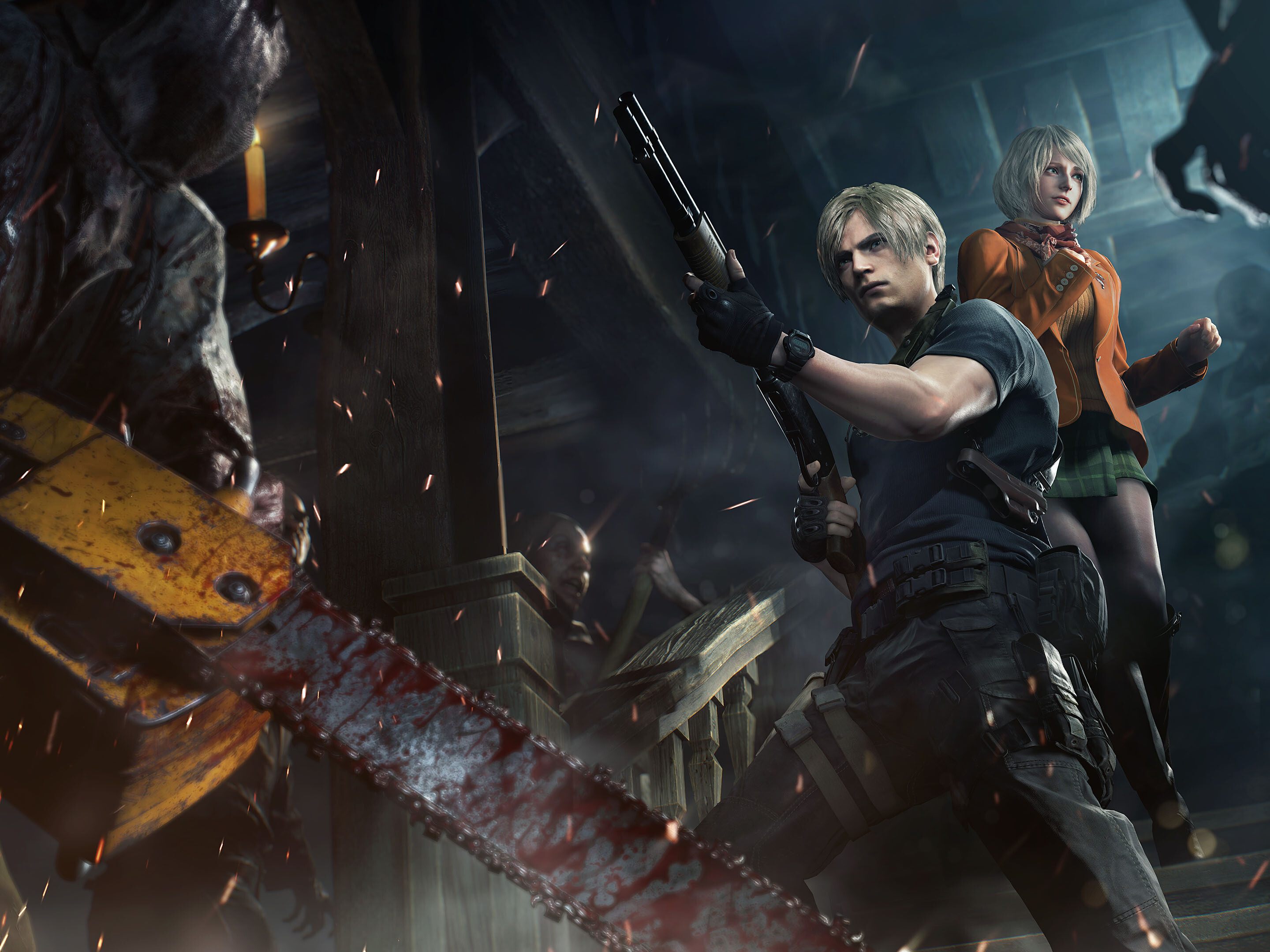 Das Remake von "Resident Evil 4" - bester Gaming-Horror (ab 18!). Das Remake von "Resident Evil 4" - bester Gaming-Horror (ab 18!).