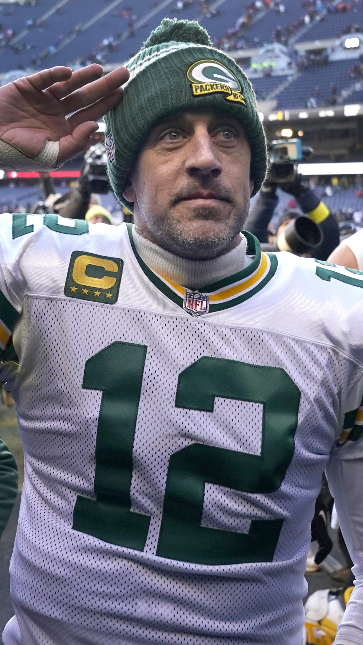 Aaron Rodgers wechsel zu den New York Jets.
