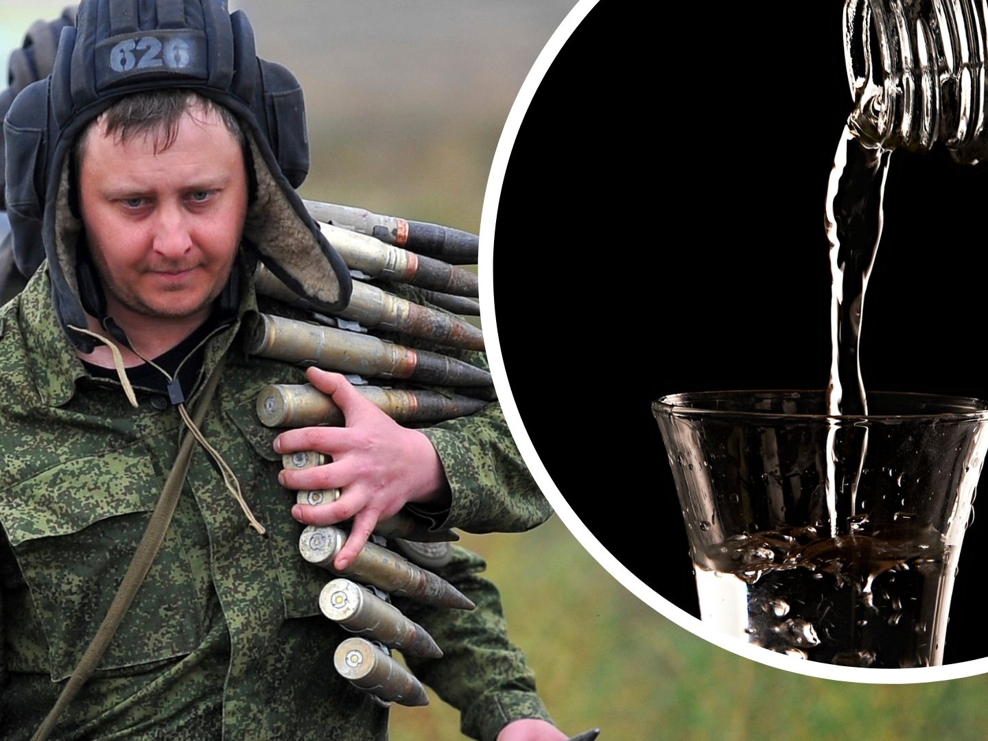 Alkoholmissbrauch soll in der russischen Armee für eine "extrem hohe" Zahl an Zwischenfällen und auch Verlusten verantwortlich sein