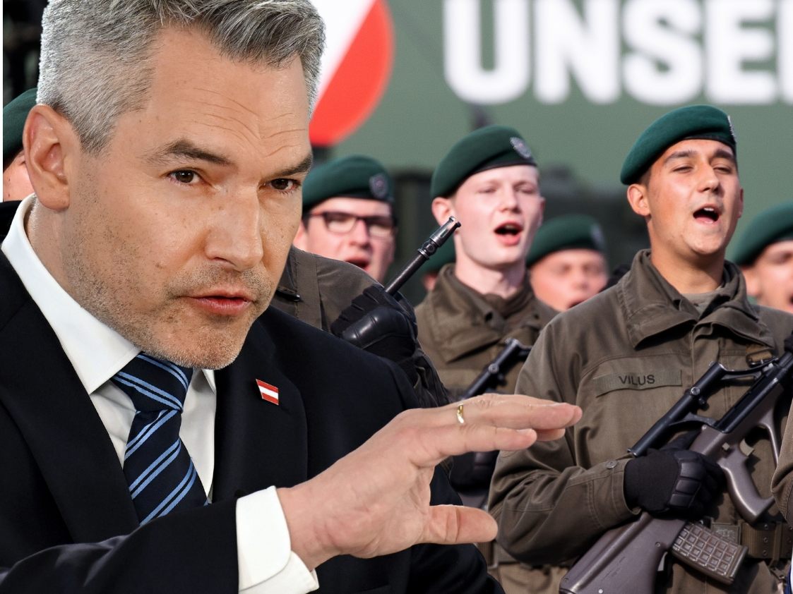 Die neue Schwarz-Grüne Sicherheitsstrategie soll noch in dieser Periode im Parlament beschlossen werden. Die neue Schwarz-Grüne Sicherheitsstrategie soll noch in dieser Periode im Parlament beschlossen werden.