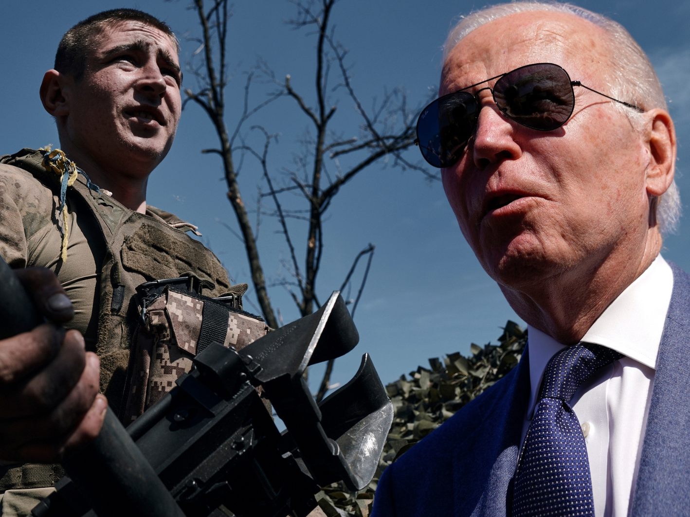 Die Ukraine will mit Hilfe westlicher Waffen die russischen Angreifer bald zurückdrängen. - Die USA zweifeln an diesem Plan.