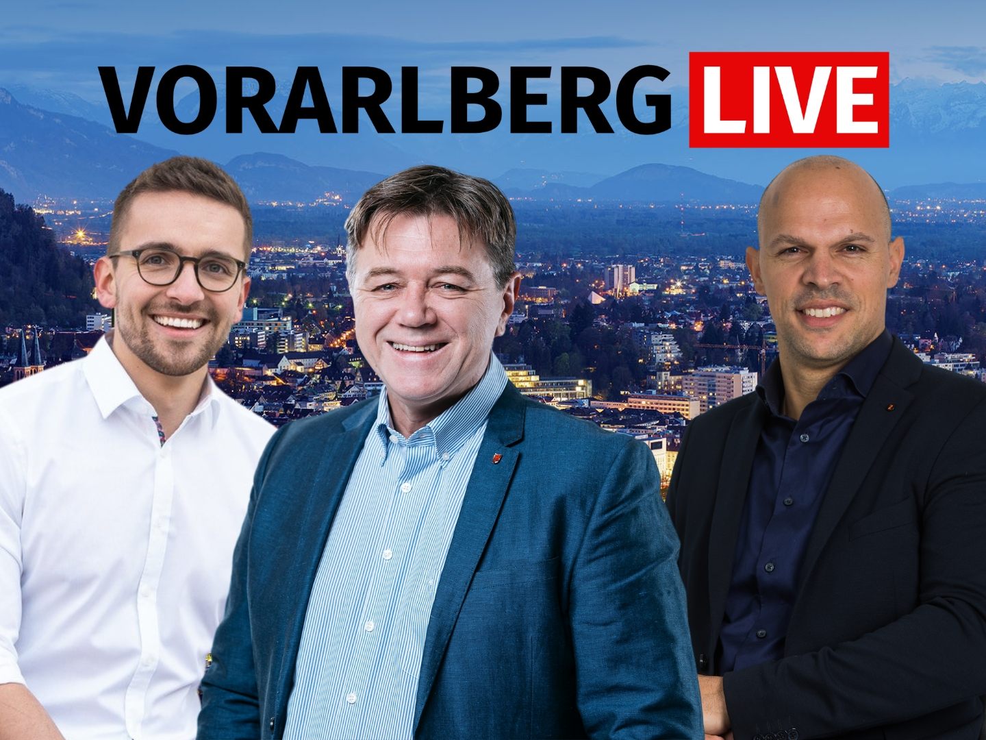 Christian Zoll und Christoph Waibel zu Gast bei "Vorarlberg LIVE".