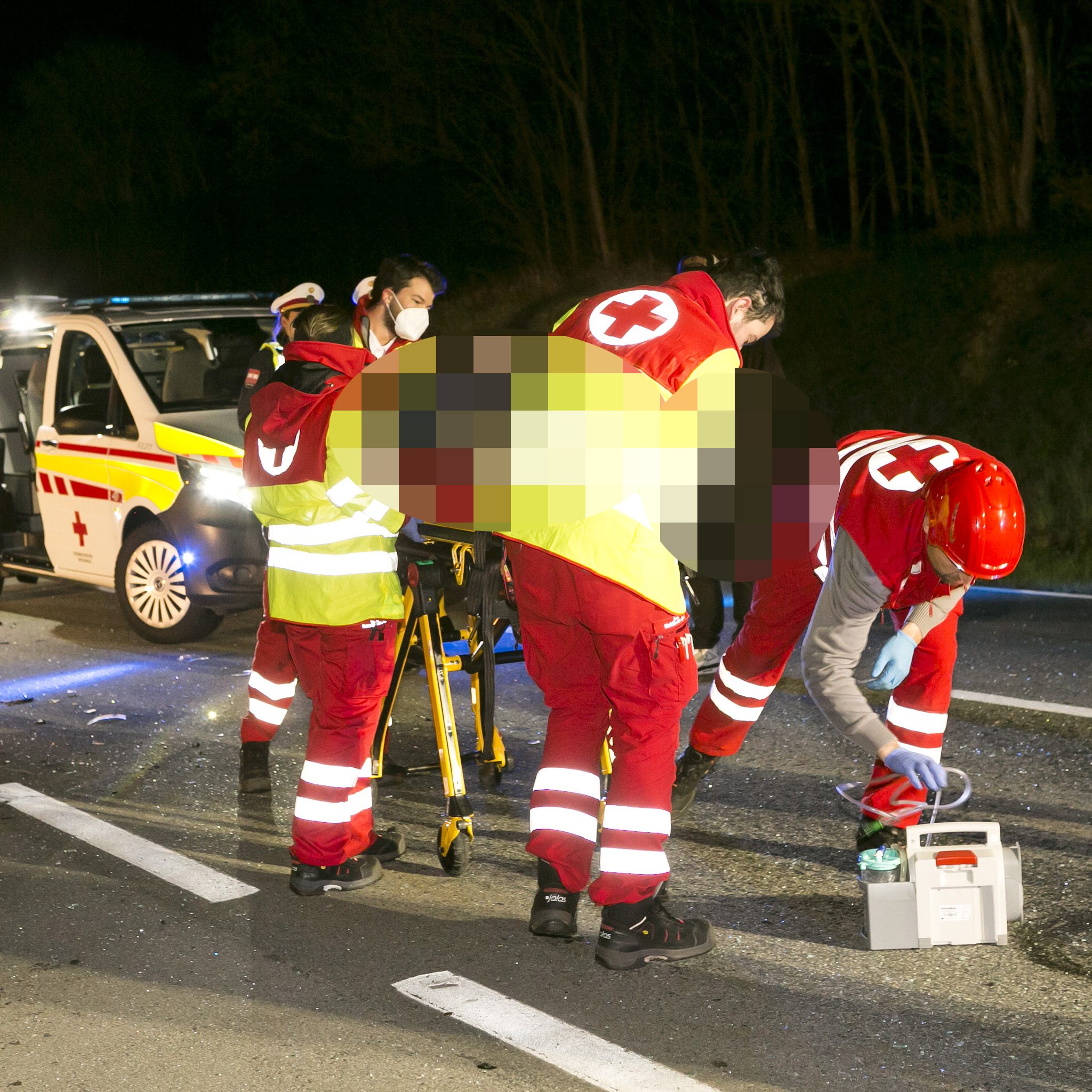 Schwerer Unfall auf der L190.