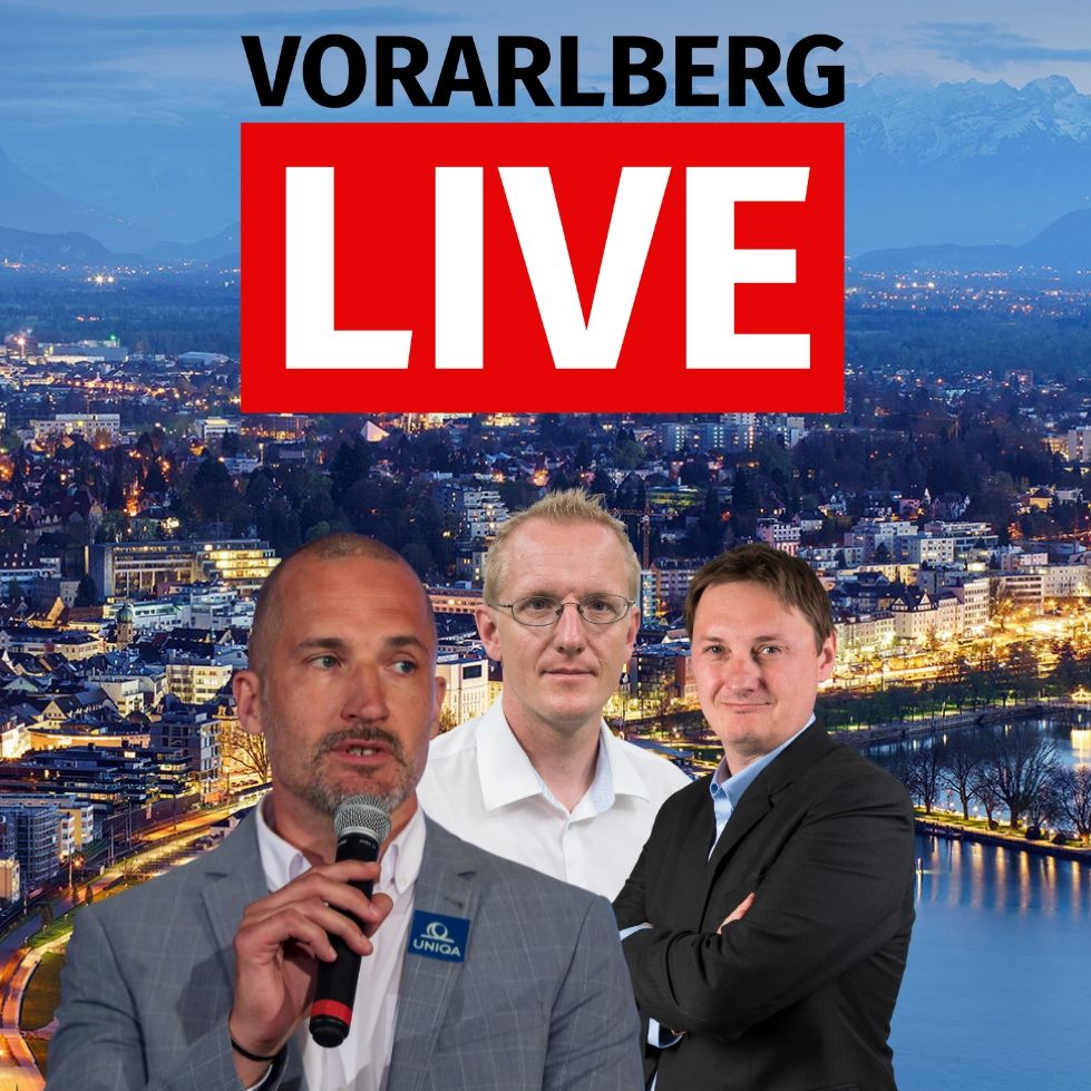Patrick Fölser (l.) und Johannes Huber (m.) sind am Freitag zu Gast bei "Vorarlberg LIVE".