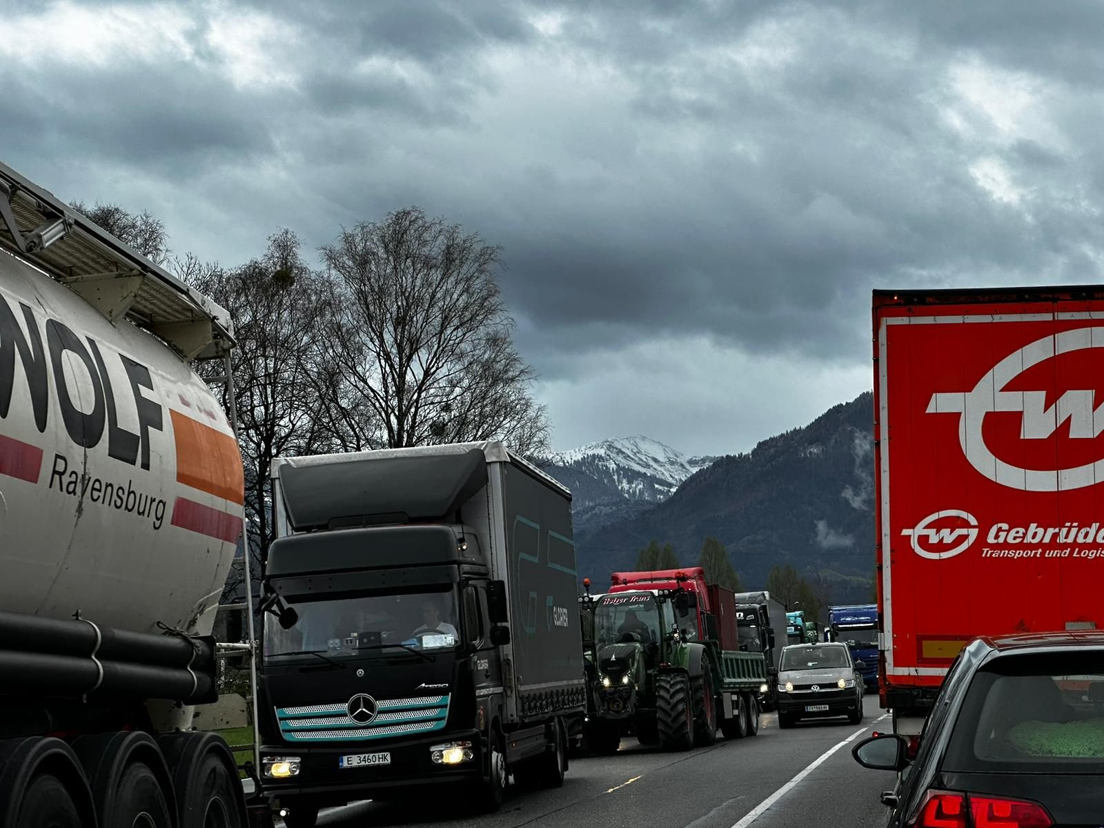 Viel los im Frühverkehr