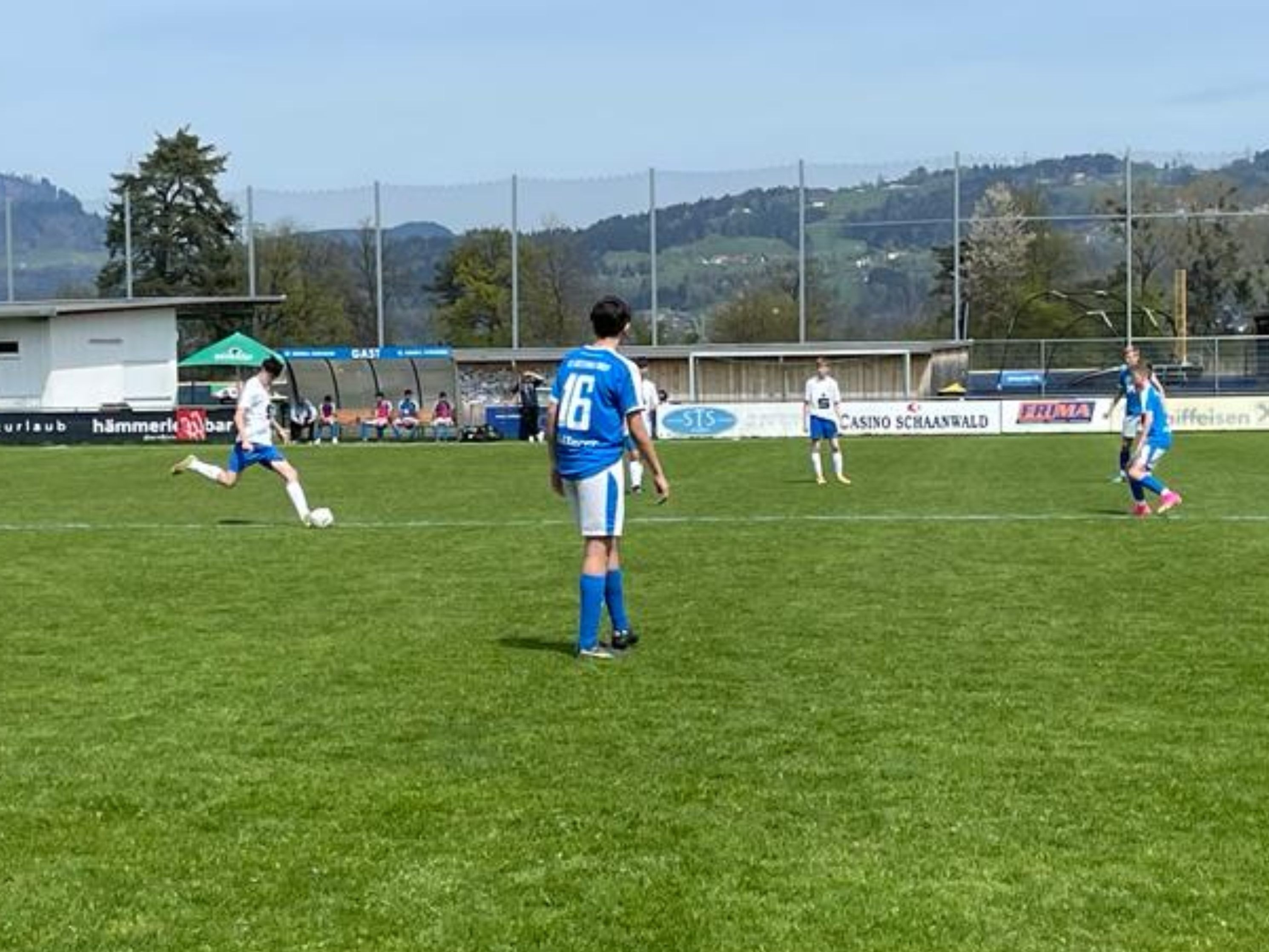 Im ersten Heimspiel der Frühjahrsrunde feierten die Dornbirner Younsters einen vollen Erfolg