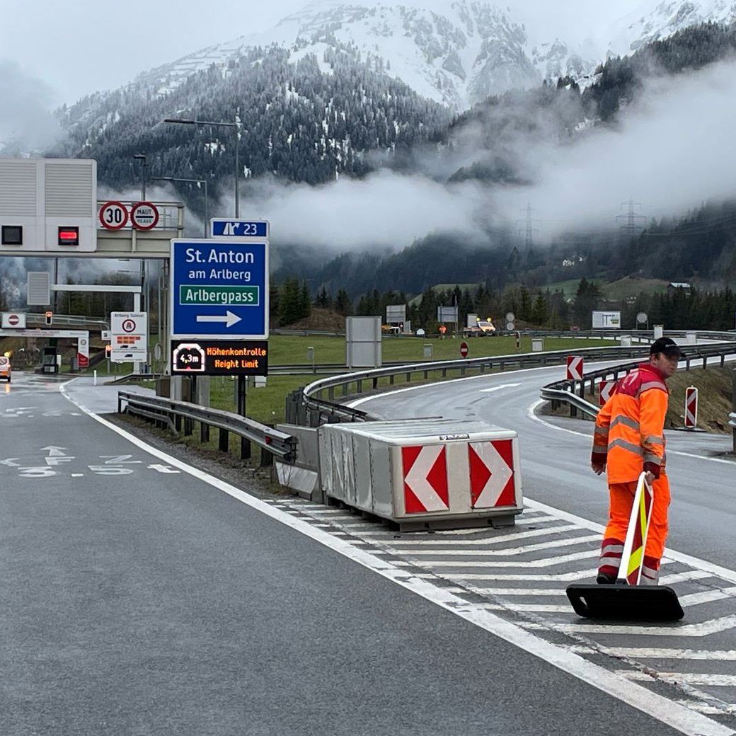 Ab sofort ist der Arlbergtunnel bis Anfang Oktober gesperrt.