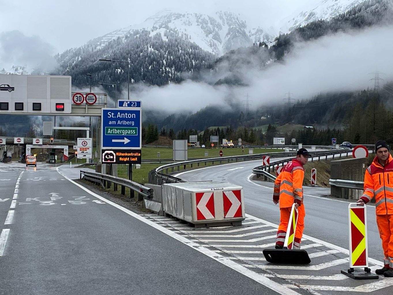 Ab sofort ist der Arlbergtunnel bis Anfang Oktober gesperrt.