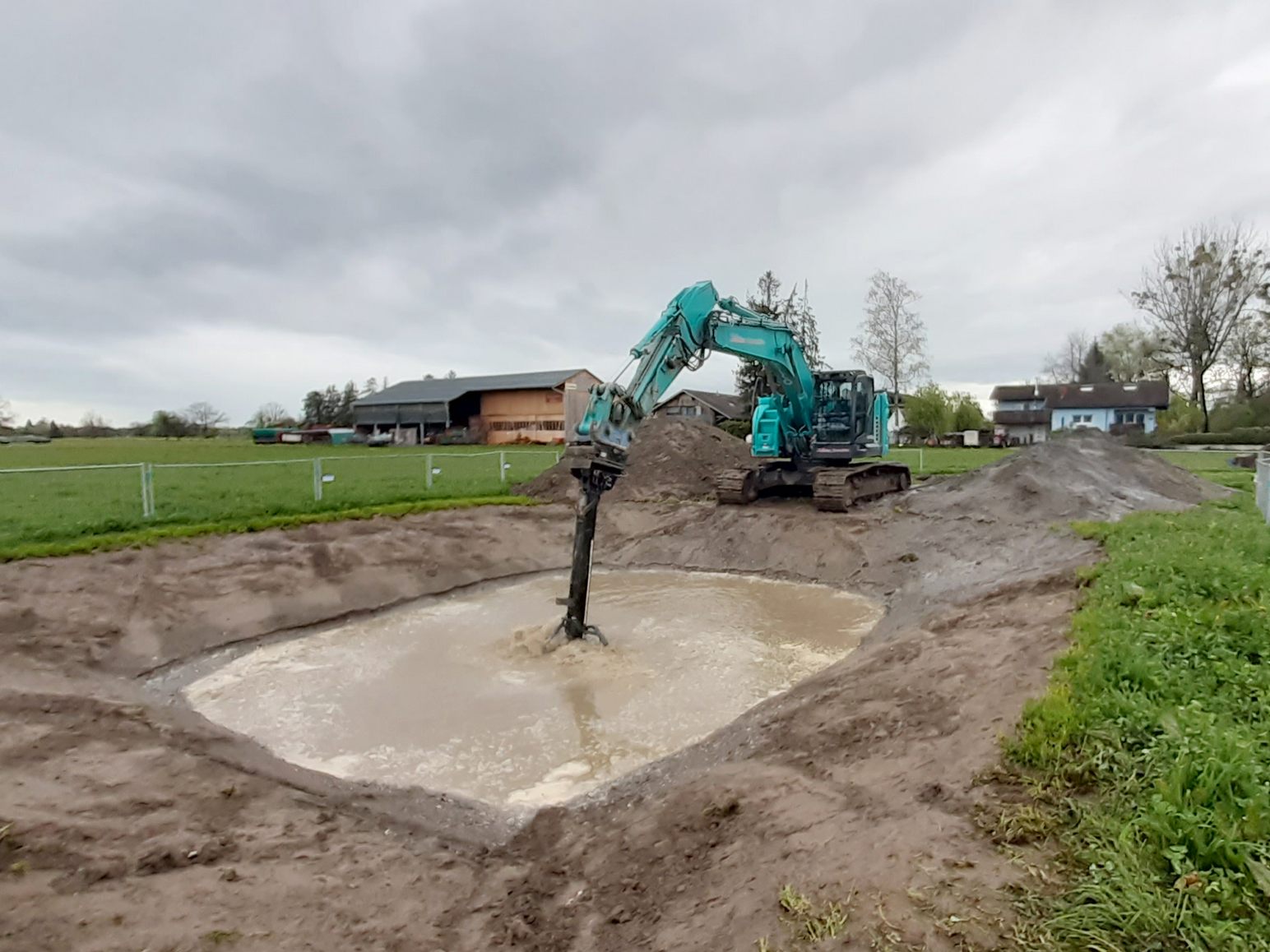 Die Untersuchungen für einen neuen Badesee in Dornbirn laufen. Die Untersuchungen für einen neuen Badesee in Dornbirn laufen.