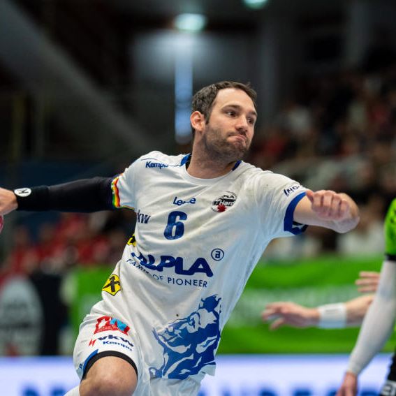 Dominik Schmid beim Wurf