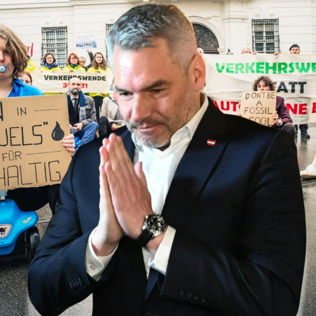 Global 2000 versus Kanzler Nehammer.