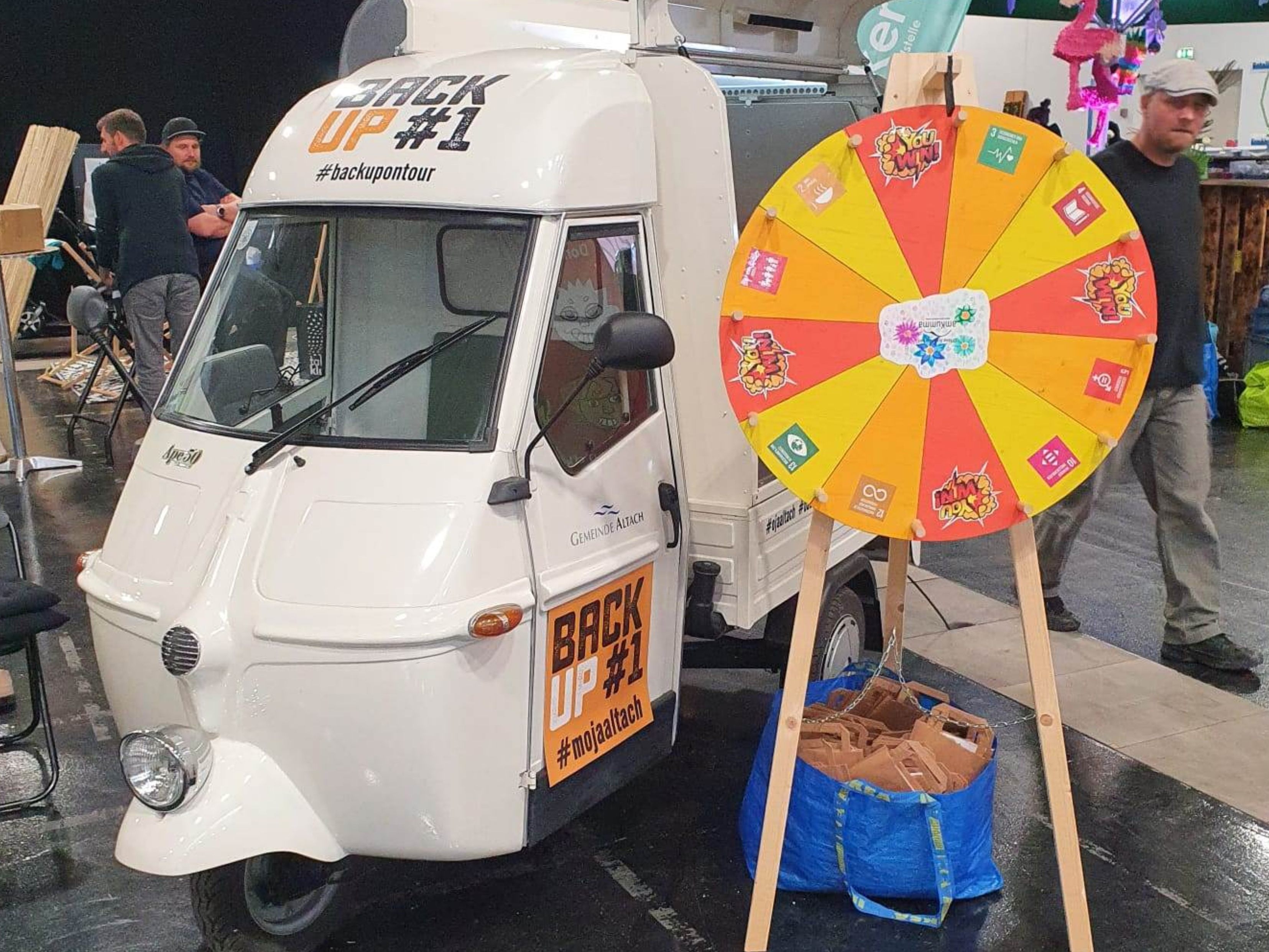 Die Offene Jugendarbeit der Region amKumma war mit einem eigenen Stand auf der Dornbirner Messe Die Offene Jugendarbeit der Region amKumma war mit einem eigenen Stand auf der Dornbirner Messe